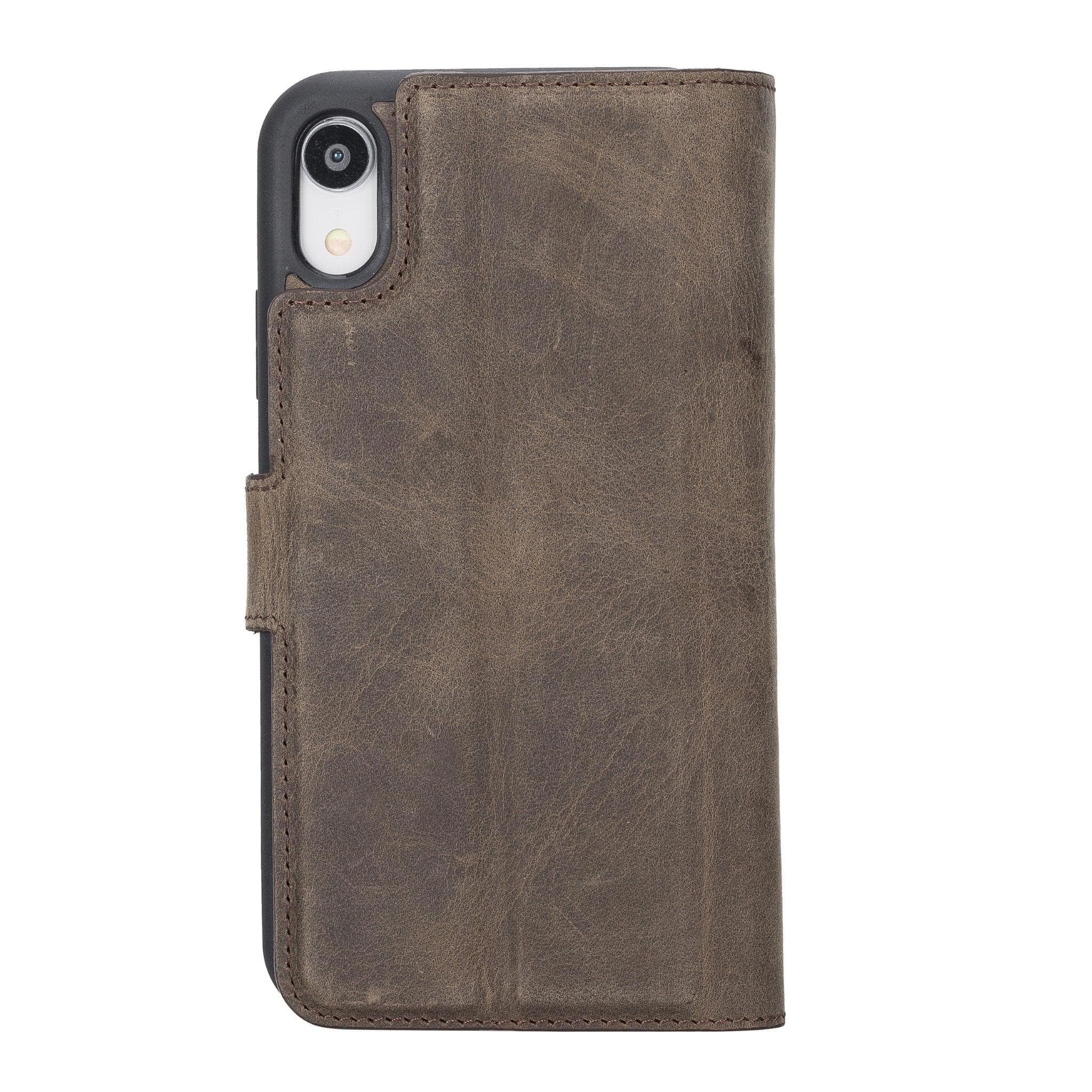 B2B - Apple iPhone XR Detachable Leather Case / MW Bomonti