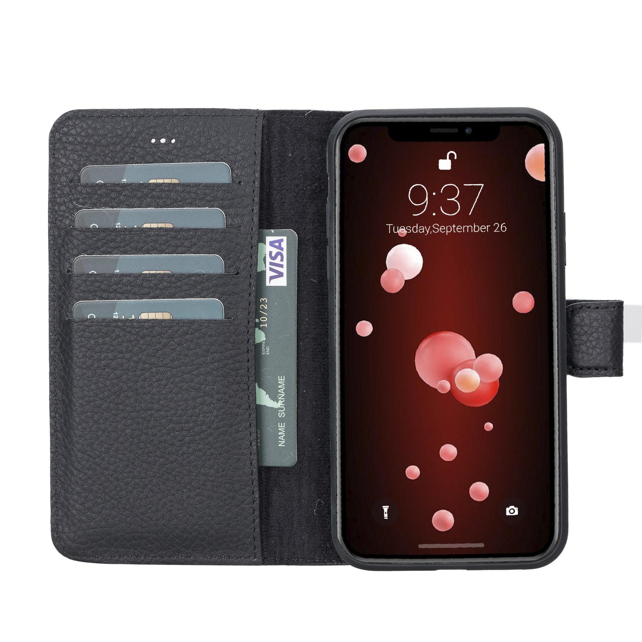 B2B - Apple iPhone XR Detachable Leather Case / MW Bomonti