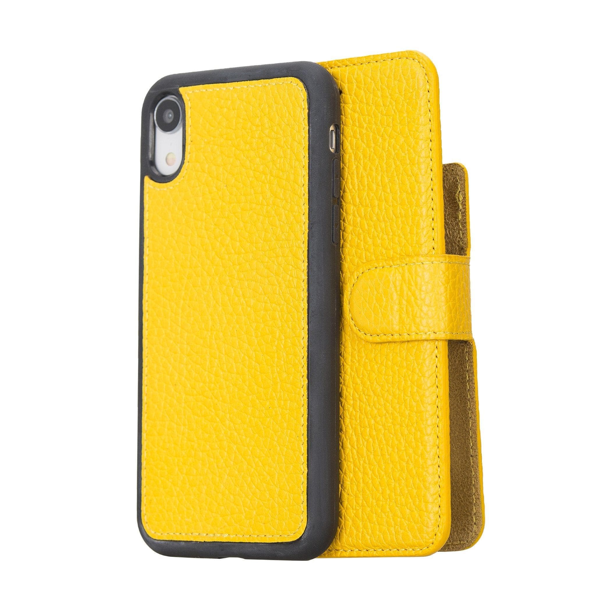 B2B - Apple iPhone XR Detachable Leather Case / MW Bomonti