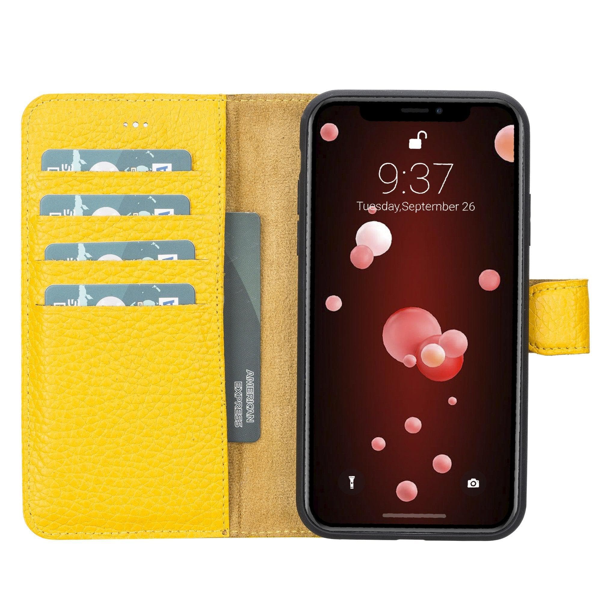 B2B - Apple iPhone XR Detachable Leather Case / MW Bomonti