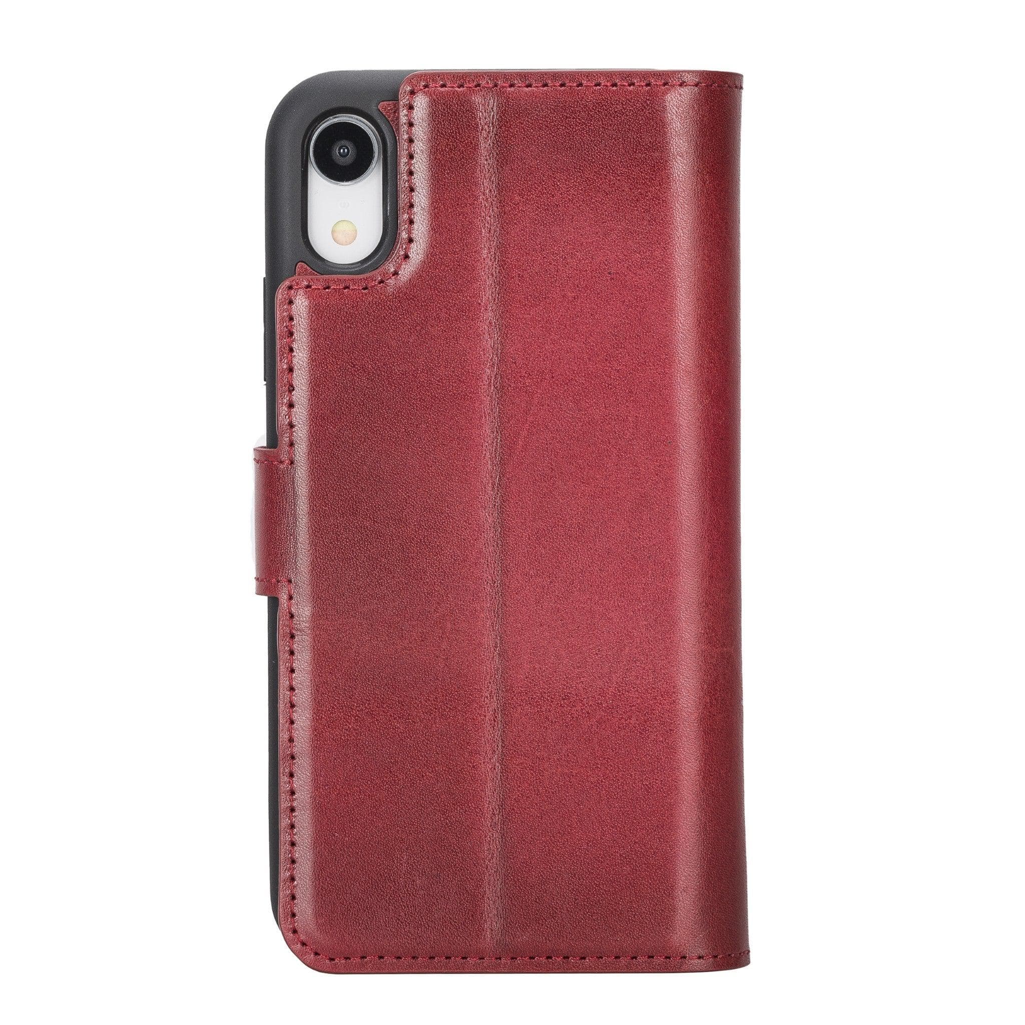 B2B - Apple iPhone XR Detachable Leather Case / MW Bomonti