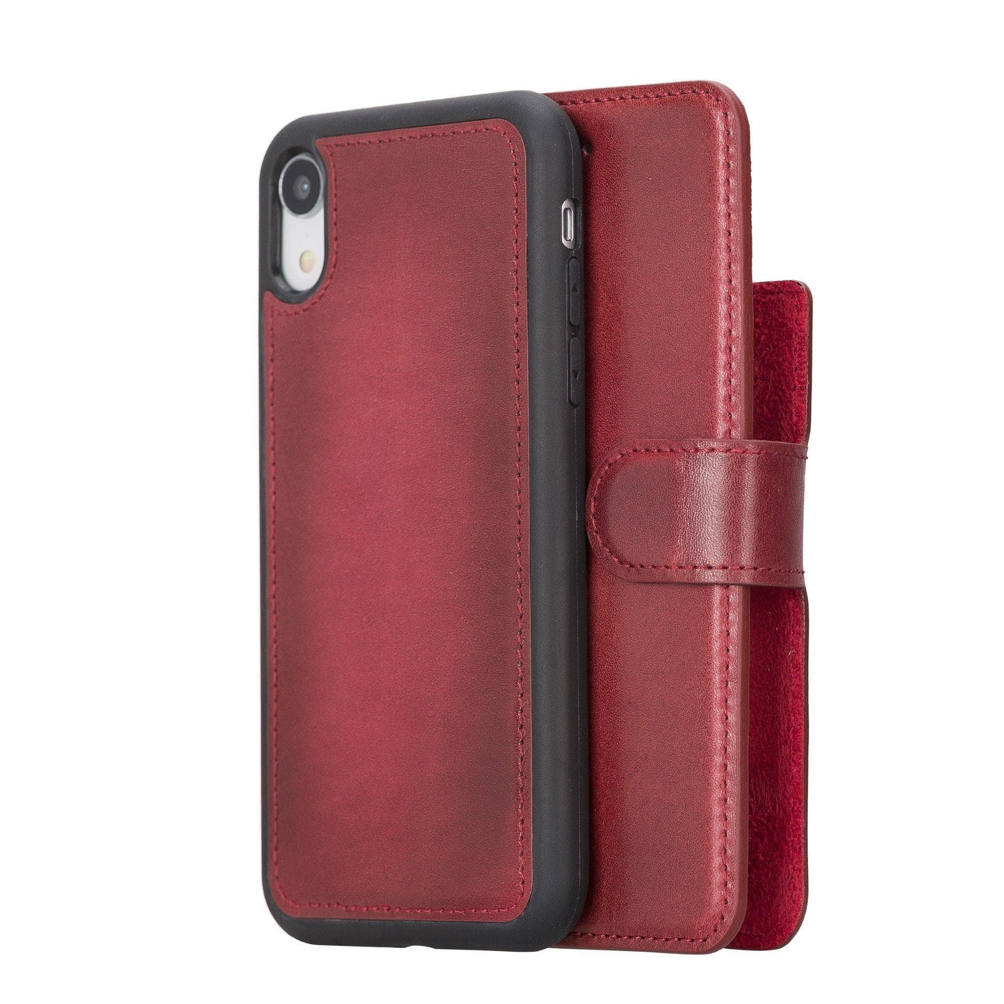 B2B - Apple iPhone XR Detachable Leather Case / MW Bomonti