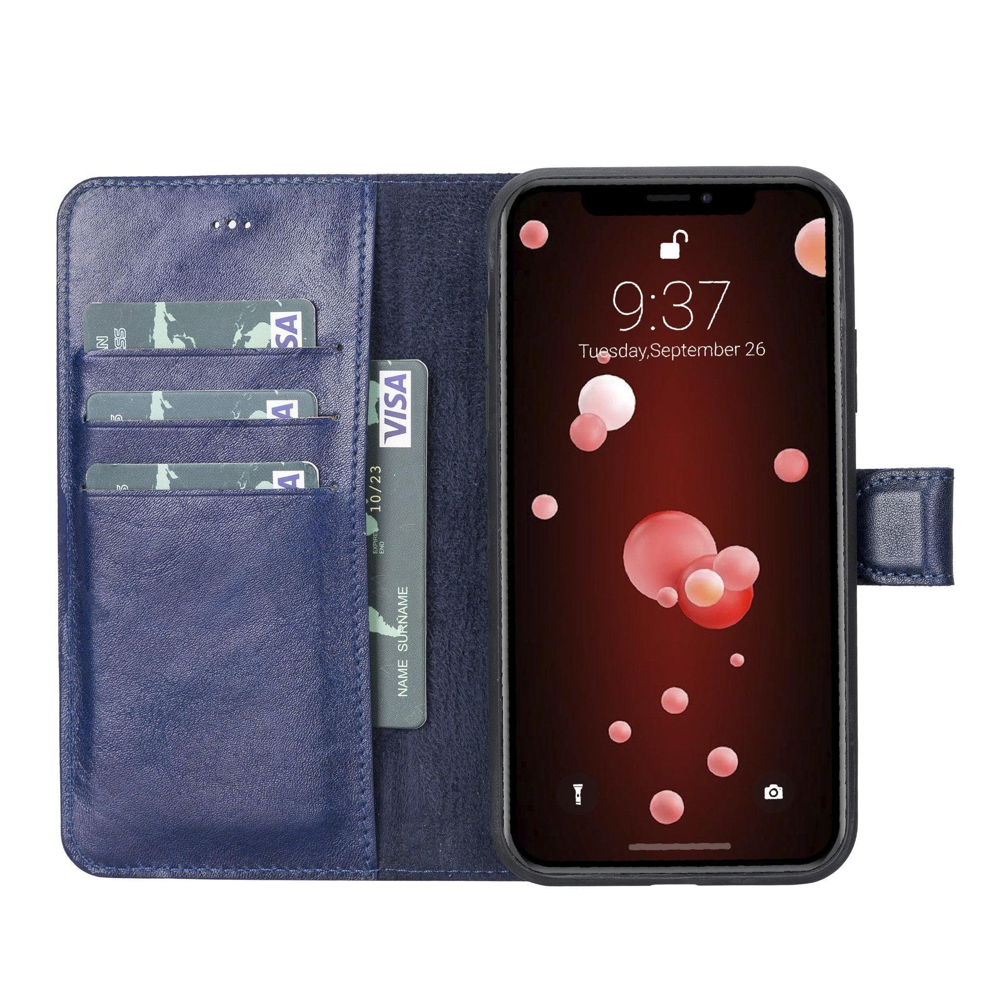 B2B - Apple iPhone XR Detachable Leather Case / MW Bomonti