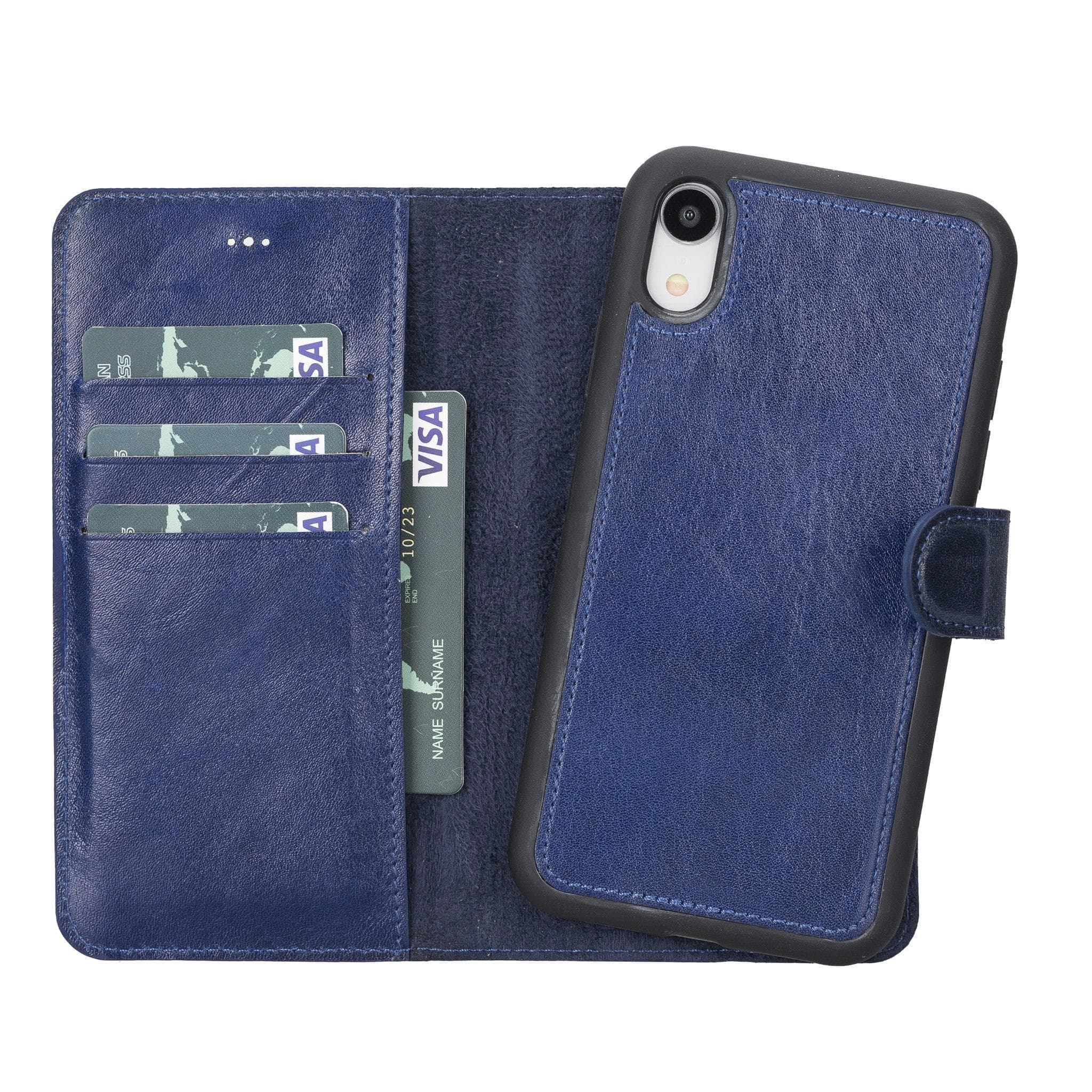 B2B - Apple iPhone XR Detachable Leather Case / MW Bomonti