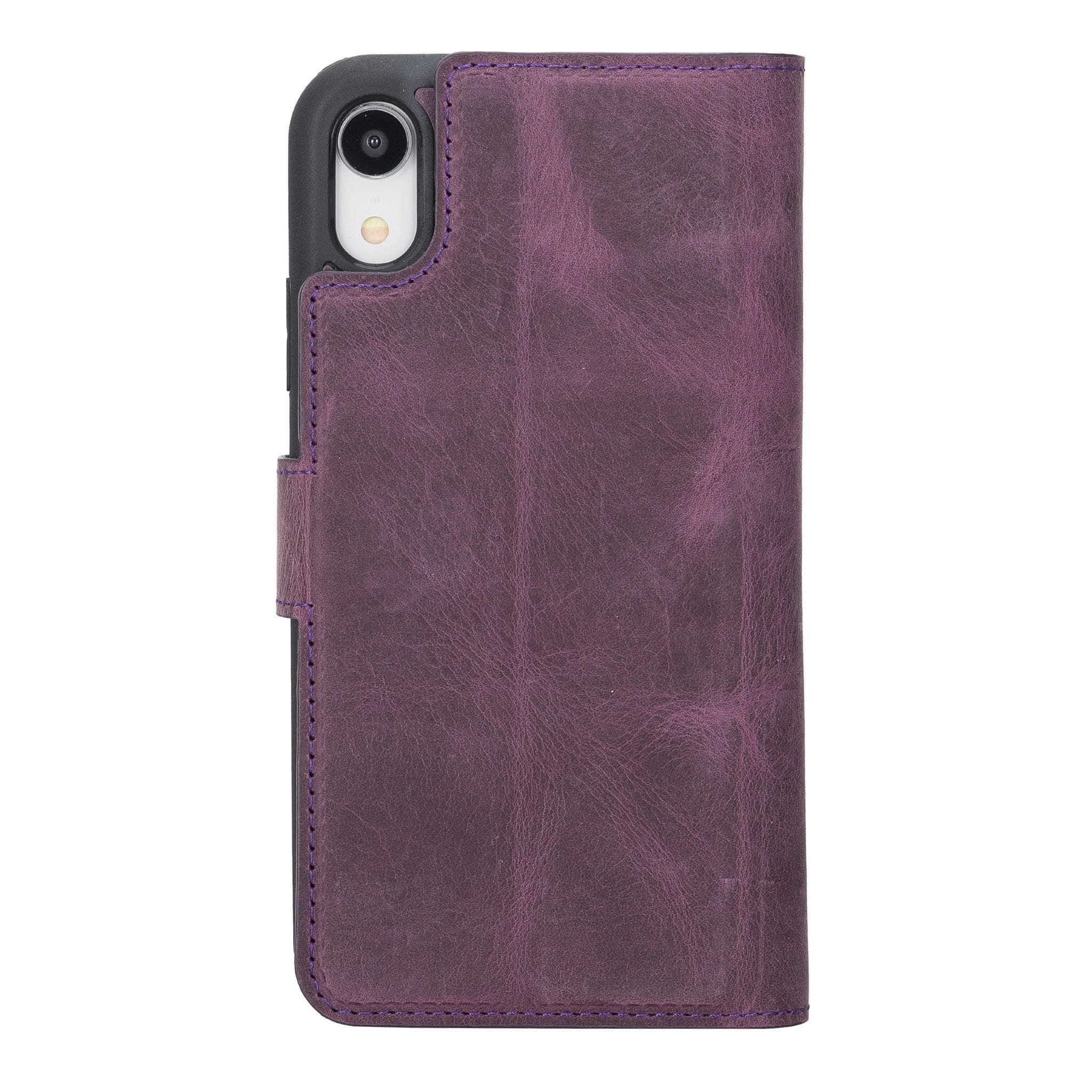 B2B - Apple iPhone XR Detachable Leather Case / MW Bomonti
