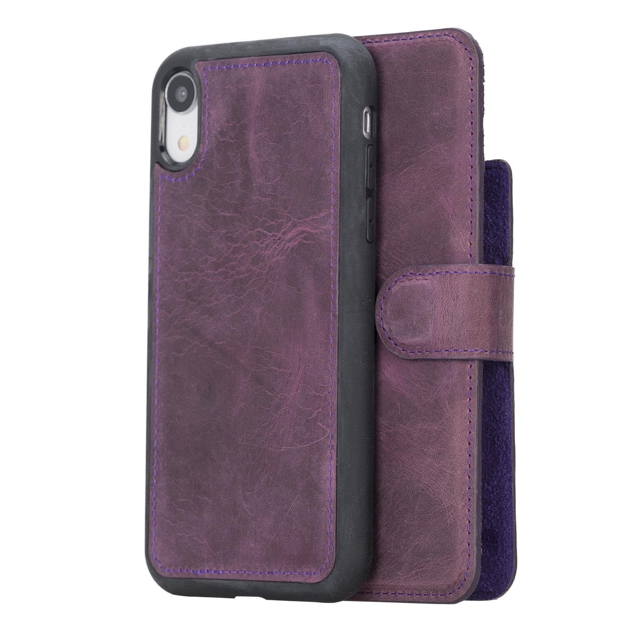 B2B - Apple iPhone XR Detachable Leather Case / MW Bomonti