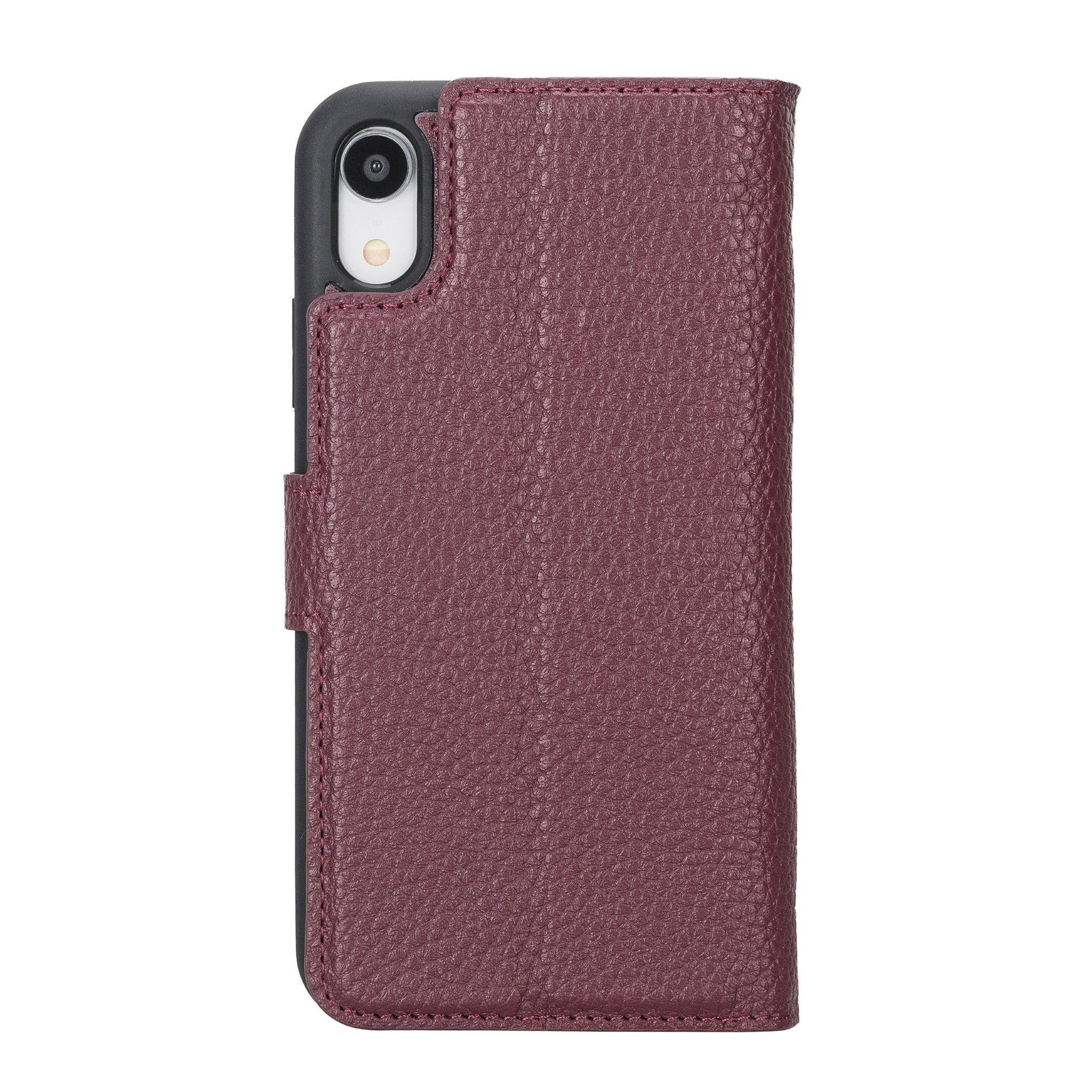 B2B - Apple iPhone XR Detachable Leather Case / MW Bomonti