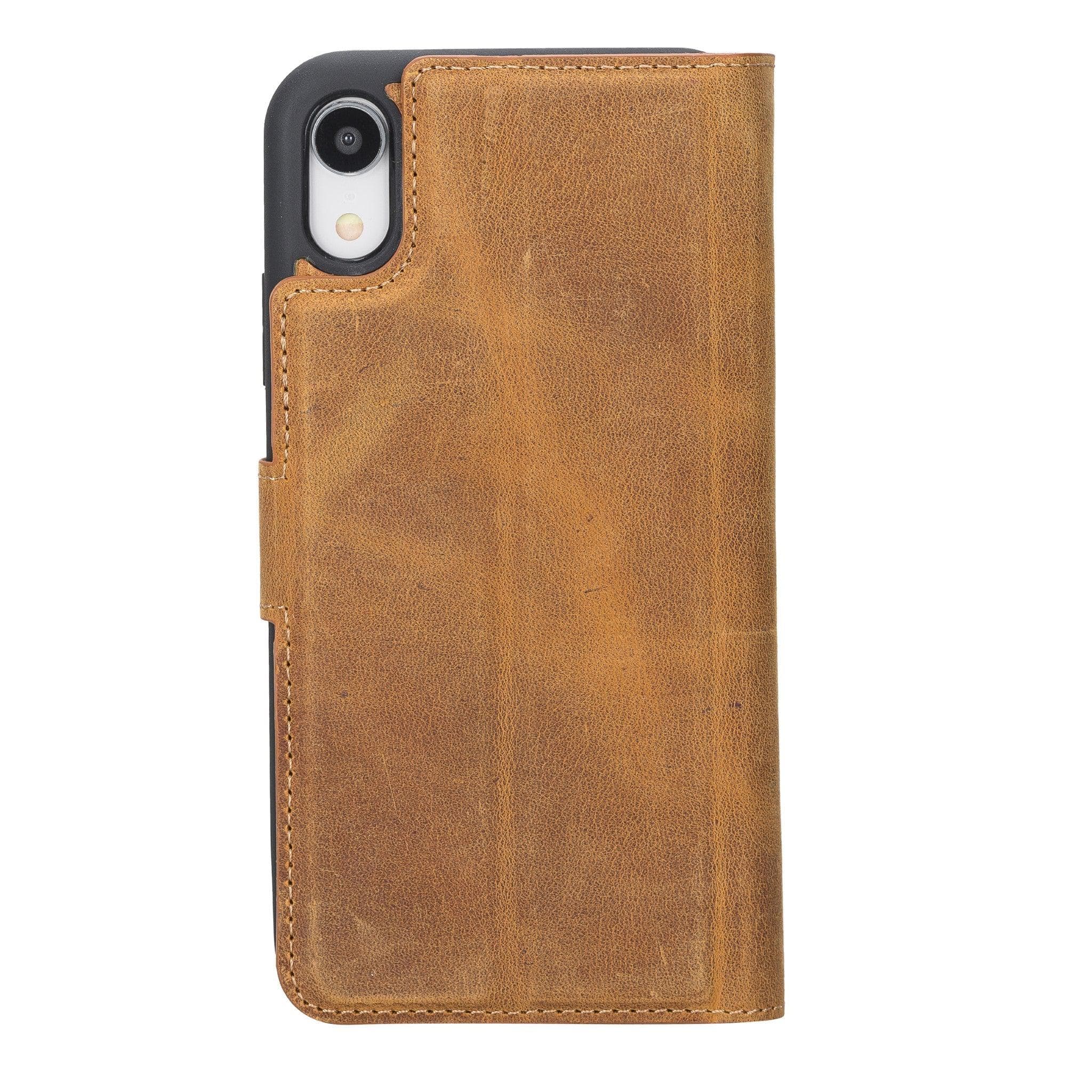 B2B - Apple iPhone XR Detachable Leather Case / MW Bomonti