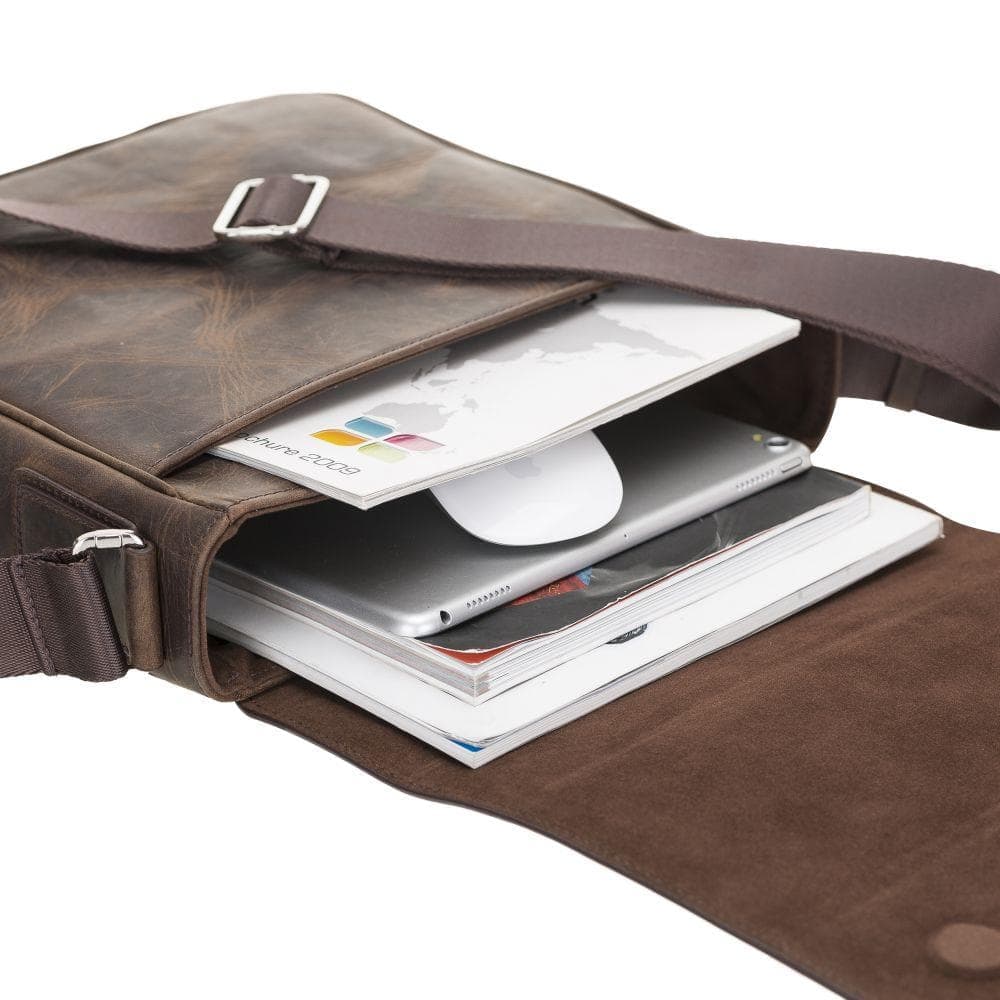 B2B-Calisto Handmade Genuine Leather Shoulder Strap Messenger Bags Bouletta B2B