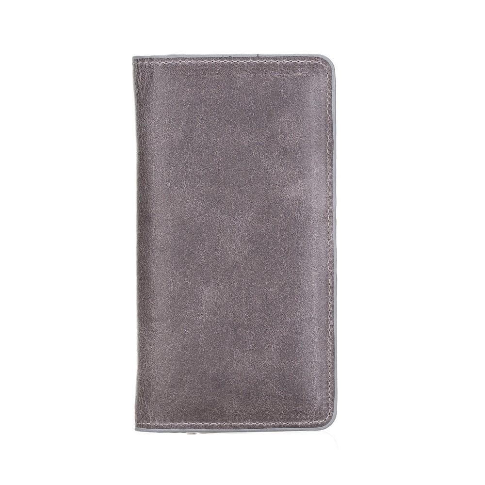 B2B - Calvina Universal Leather Wallet Case 6.2" Bomonti