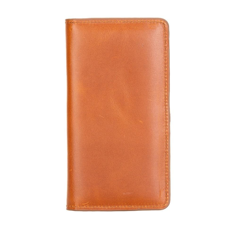 B2B - Calvina Universal Leather Wallet Case 6.2" Bomonti
