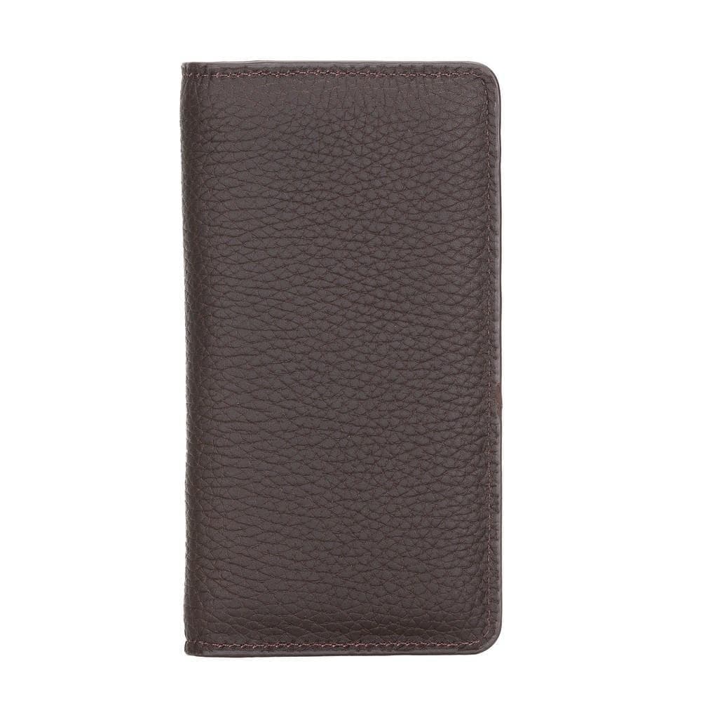 B2B - Calvina Universal Leather Wallet Case 6.2" Bomonti