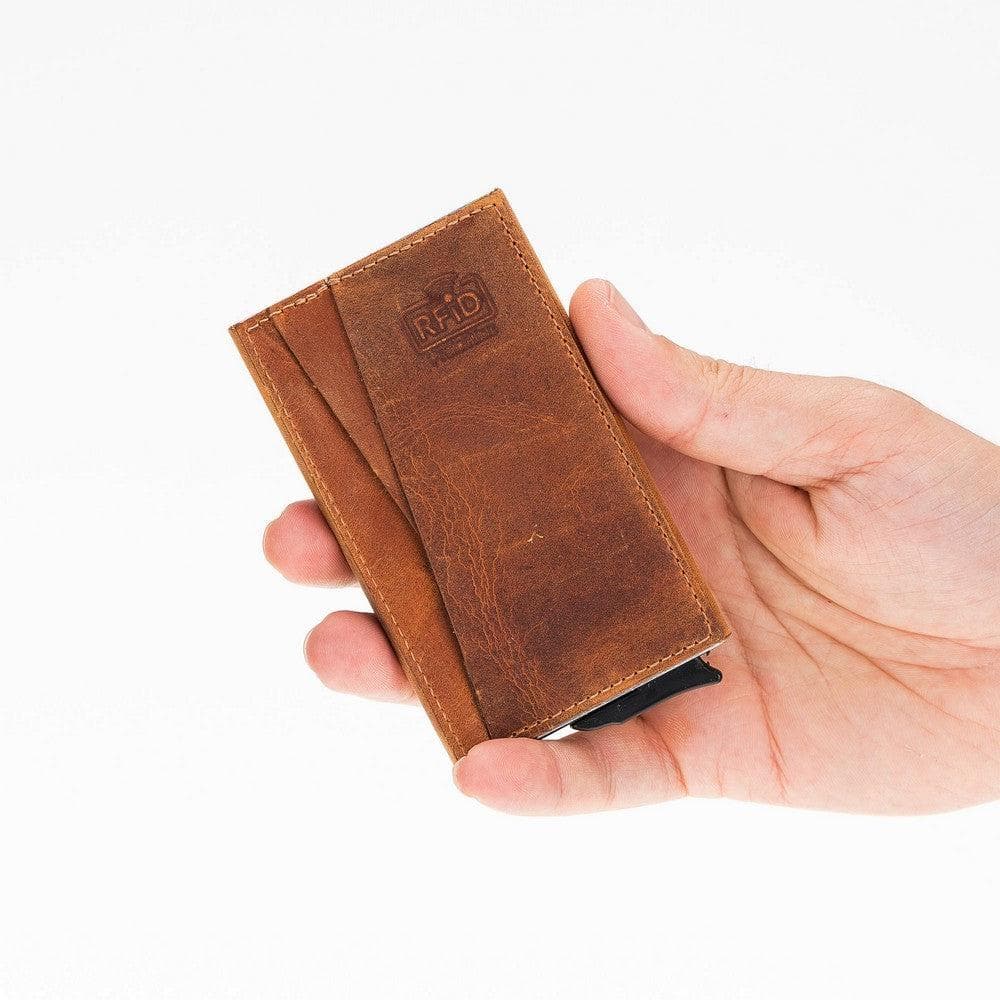 Fernando Leather Card Holder Bomonti
