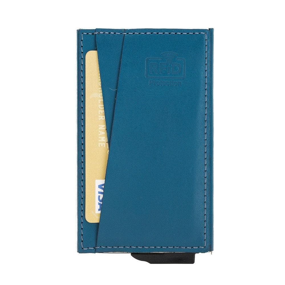 Fernando Leather Card Holder BRN4 Bomonti