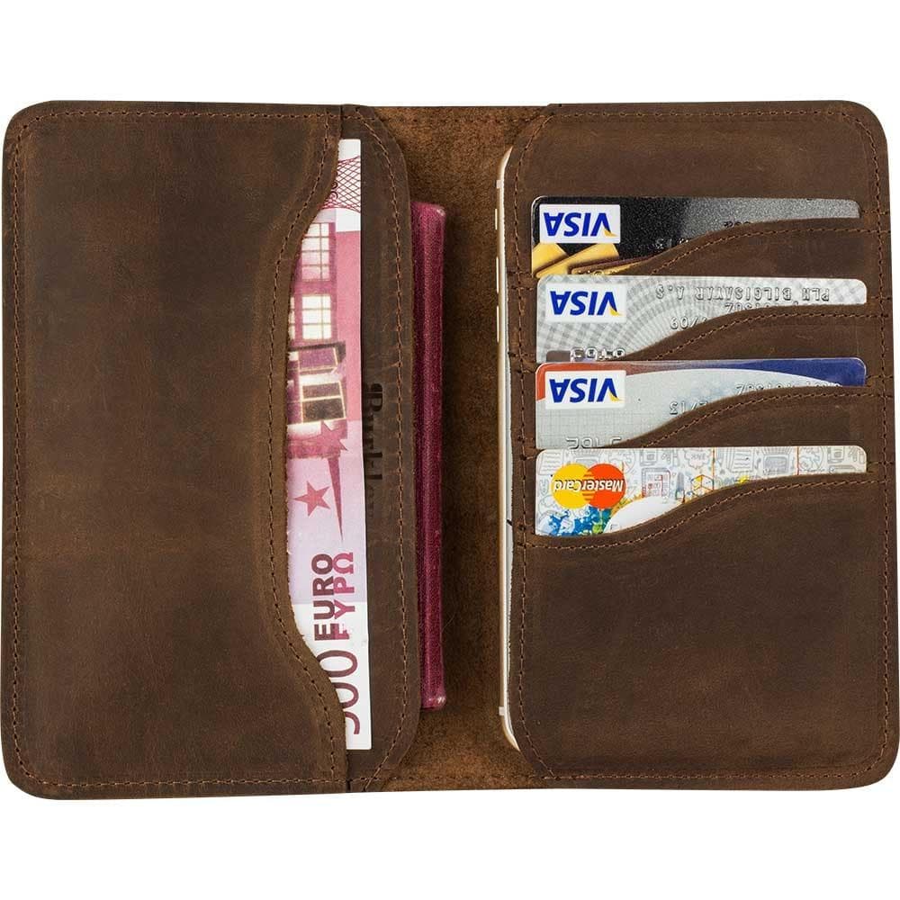 B2B Geniun Leather Pasaport Holder Bomonti