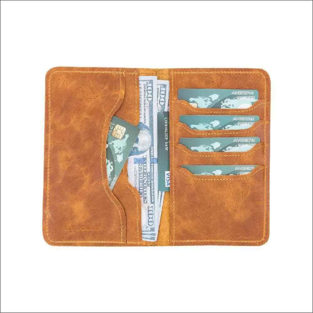 B2B Geniun Leather Pasaport Holder Bomonti
