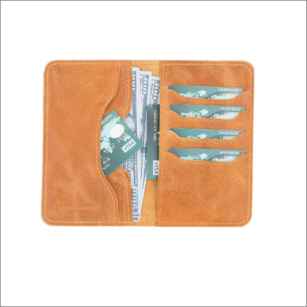 B2B Geniun Leather Pasaport Holder Bomonti