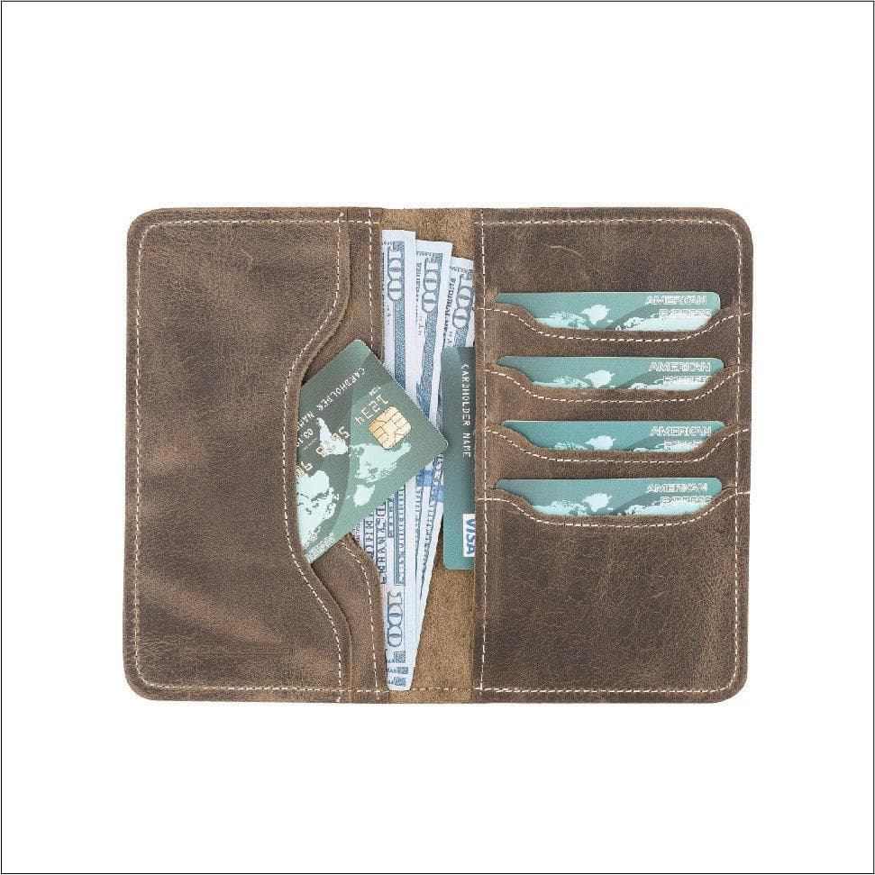 B2B Geniun Leather Pasaport Holder Bomonti