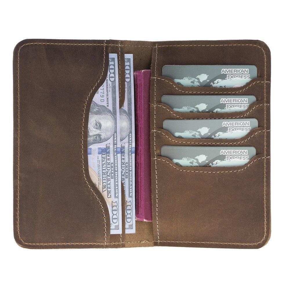 B2B Geniun Leather Pasaport Holder Bomonti