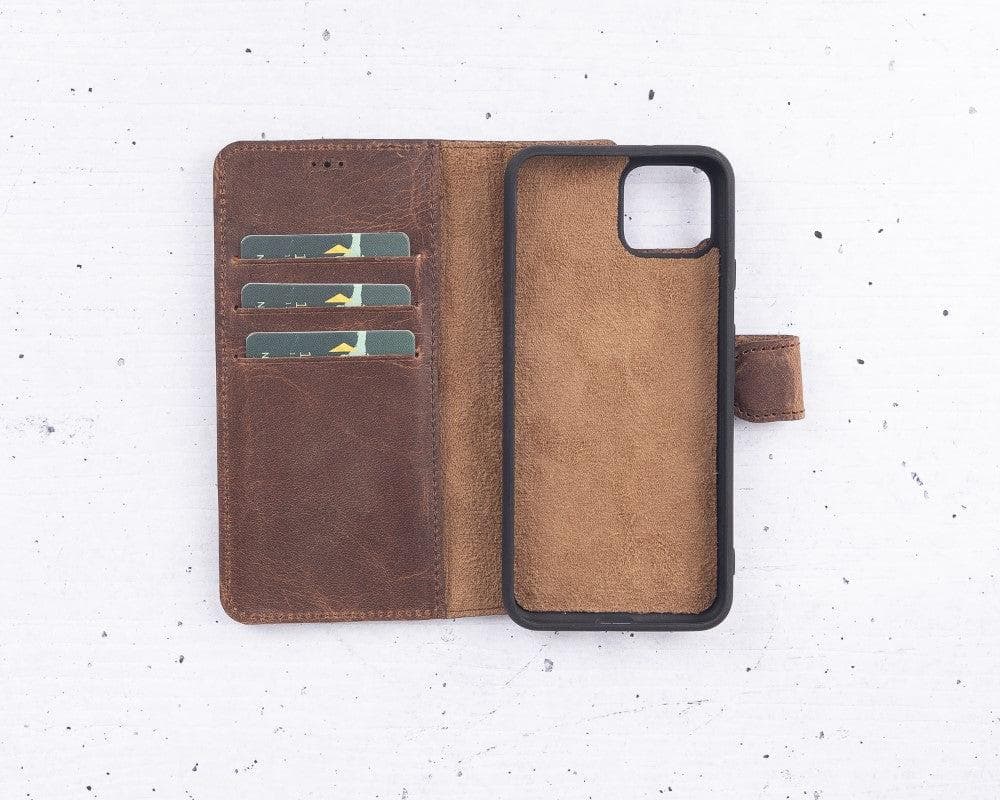 Google Pixel 4 Series Detachble Magnetic Wallet Leather Case Bomonti