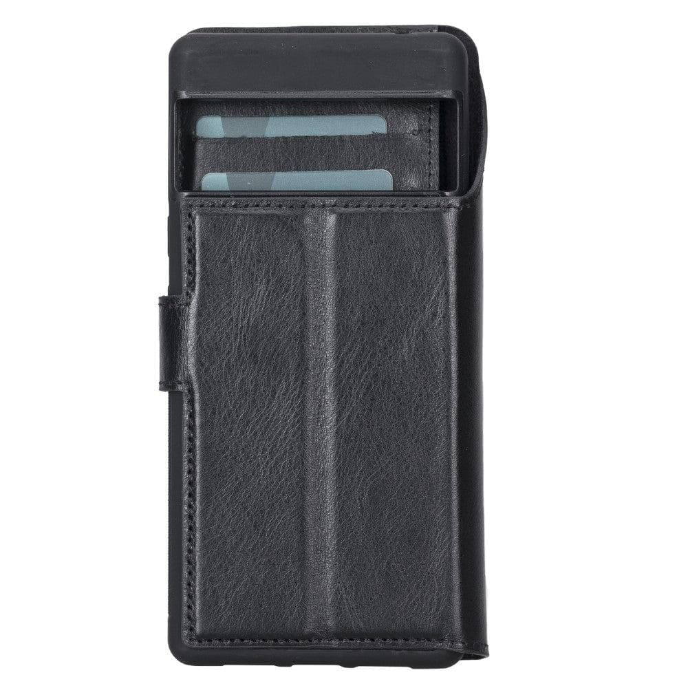 Google Pixel 6 Series Detachble Magnetic Wallet Leather Case Bomonti