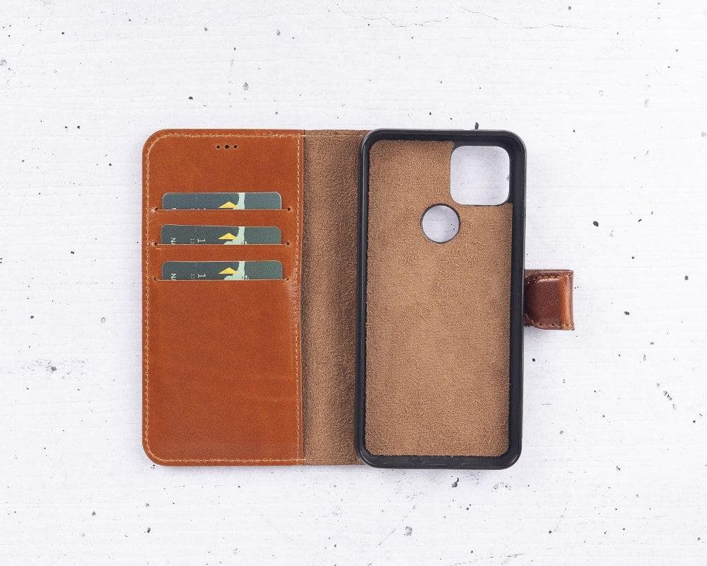 Google Pixel 6 Series Detachble Magnetic Wallet Leather Case Bomonti