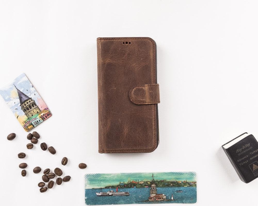Google Pixel 6 Series Detachble Magnetic Wallet Leather Case Bomonti