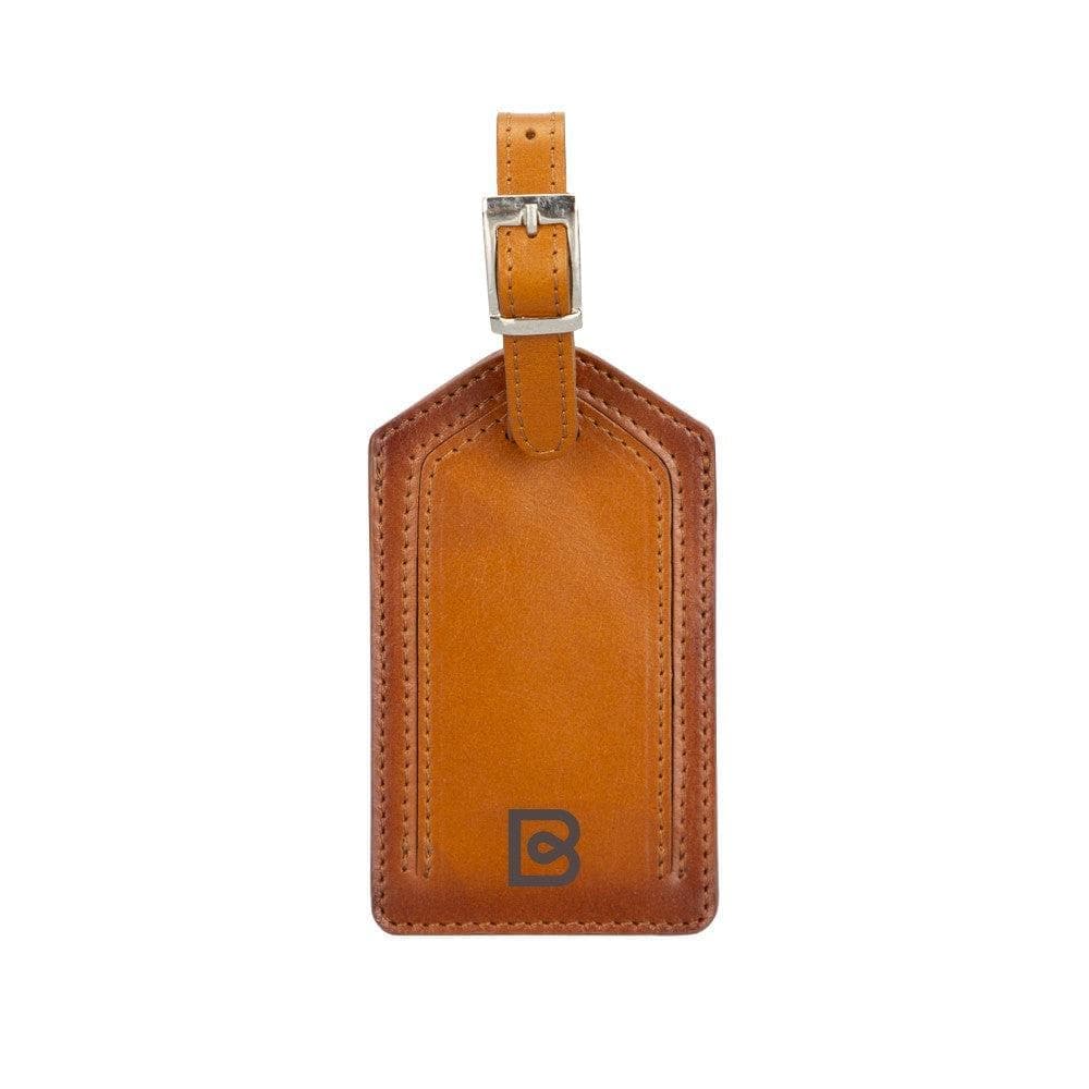 B2B- Leather Airconrad Luggane Tag Bouletta B2B