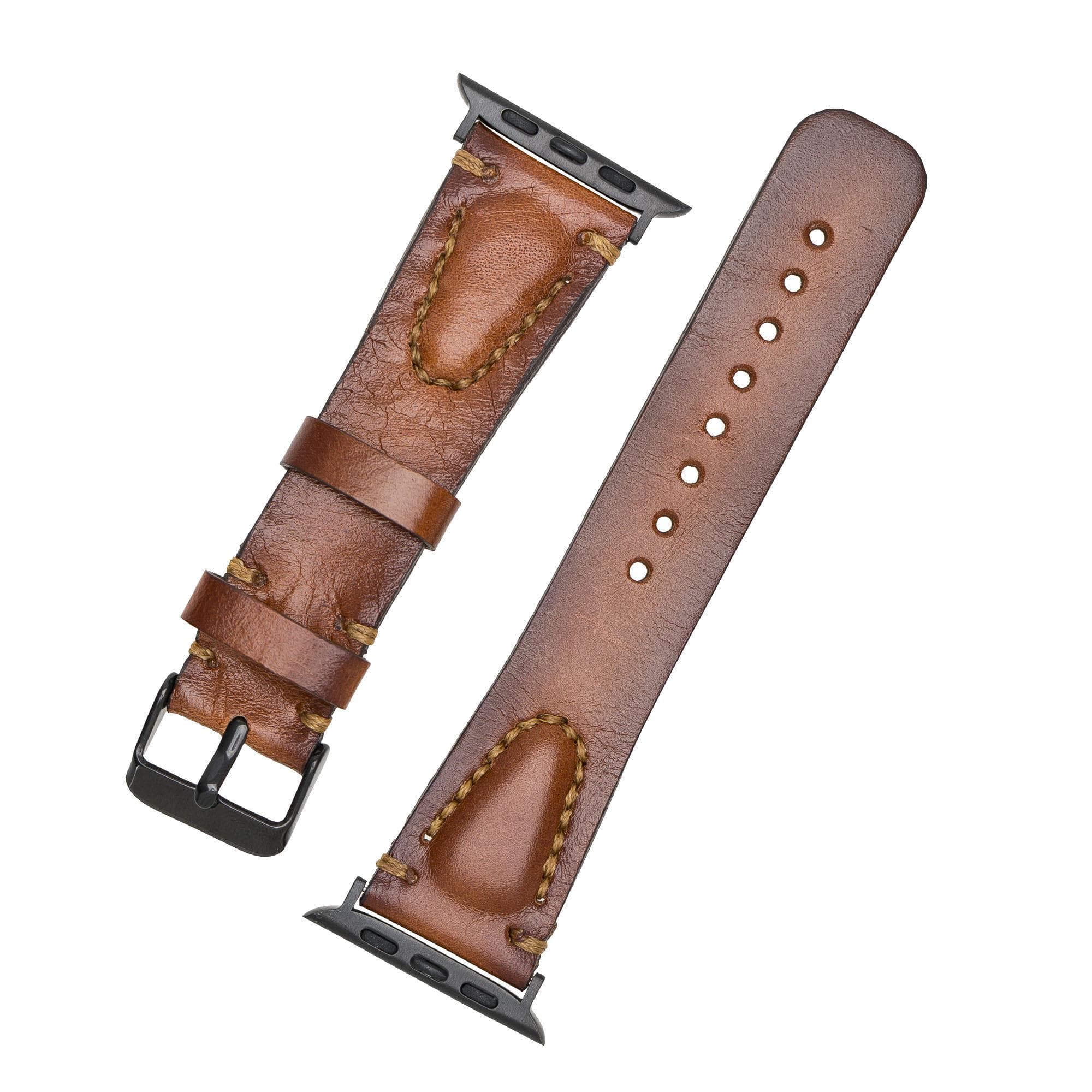 B2B - Leather Apple Watch Bands - Avilla Style Bomonti
