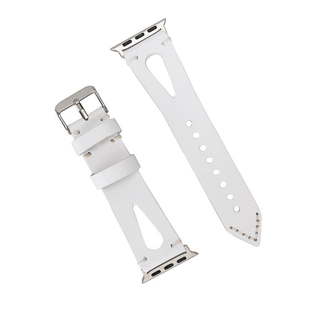 B2B - Leather Apple Watch Bands - BA2 Style Drop Cut Bomonti