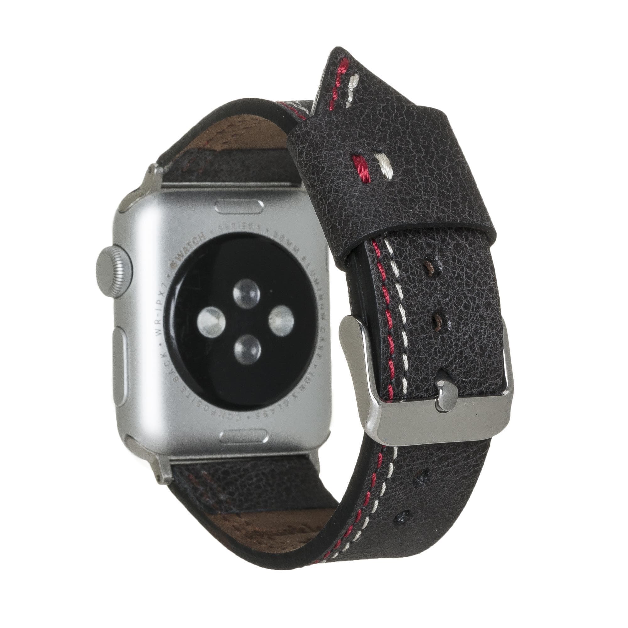 B2B - Leather Apple Watch Bands - BA3 Style Bomonti