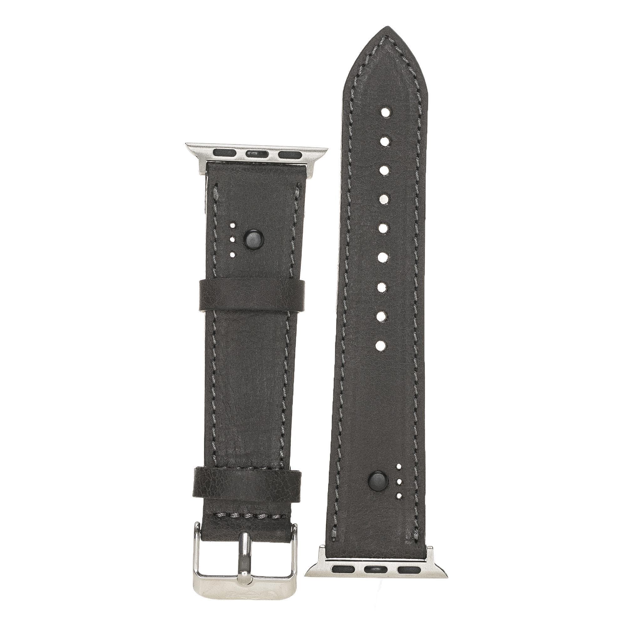B2B - Leather Apple Watch Bands - BA4 Style Bomonti