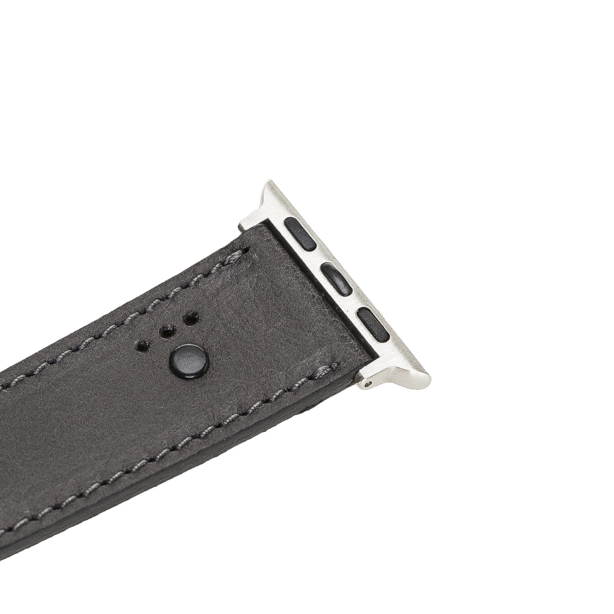 B2B - Leather Apple Watch Bands - BA4 Style Bomonti