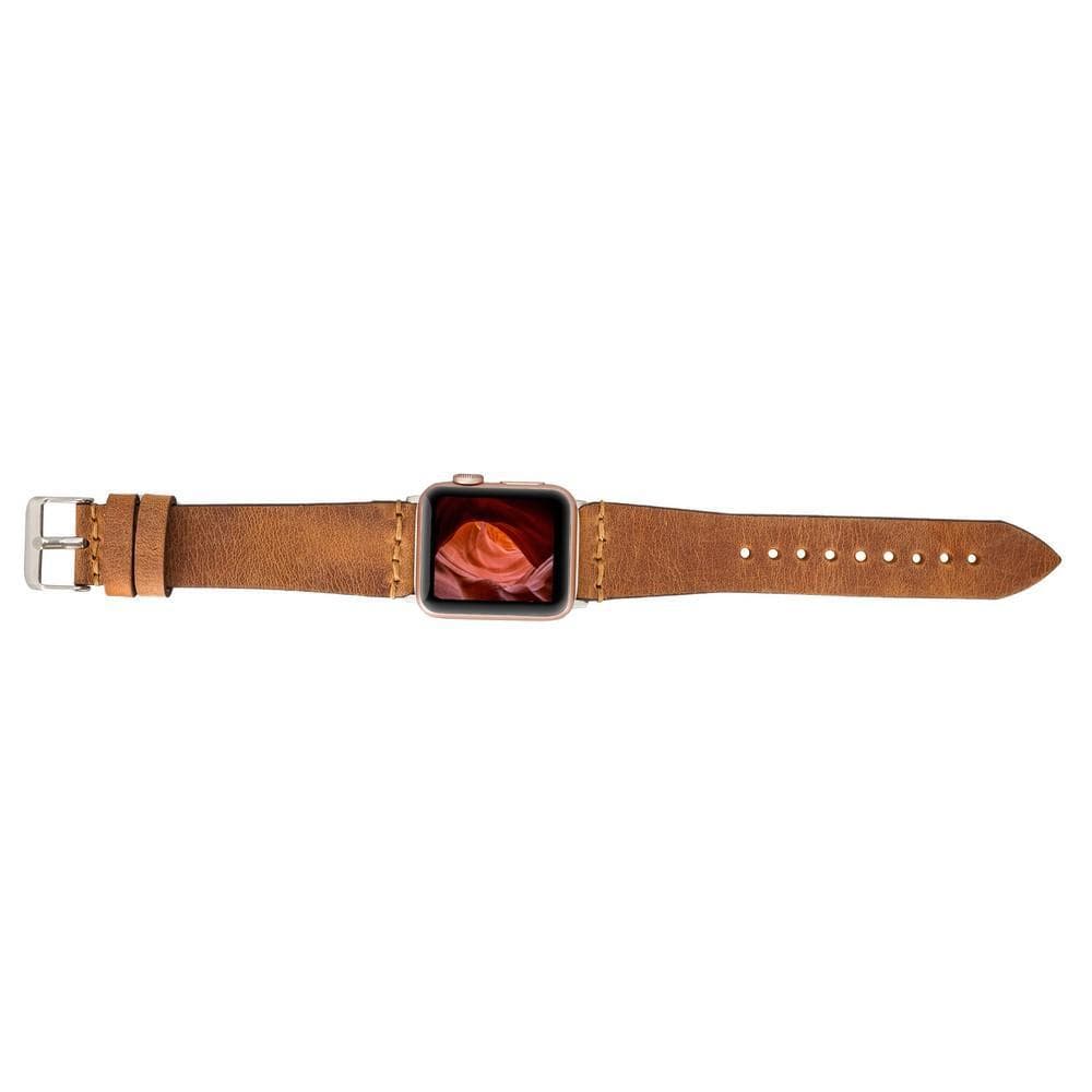 B2B - Leather Apple Watch Bands - BA7 Style G19 Bomonti