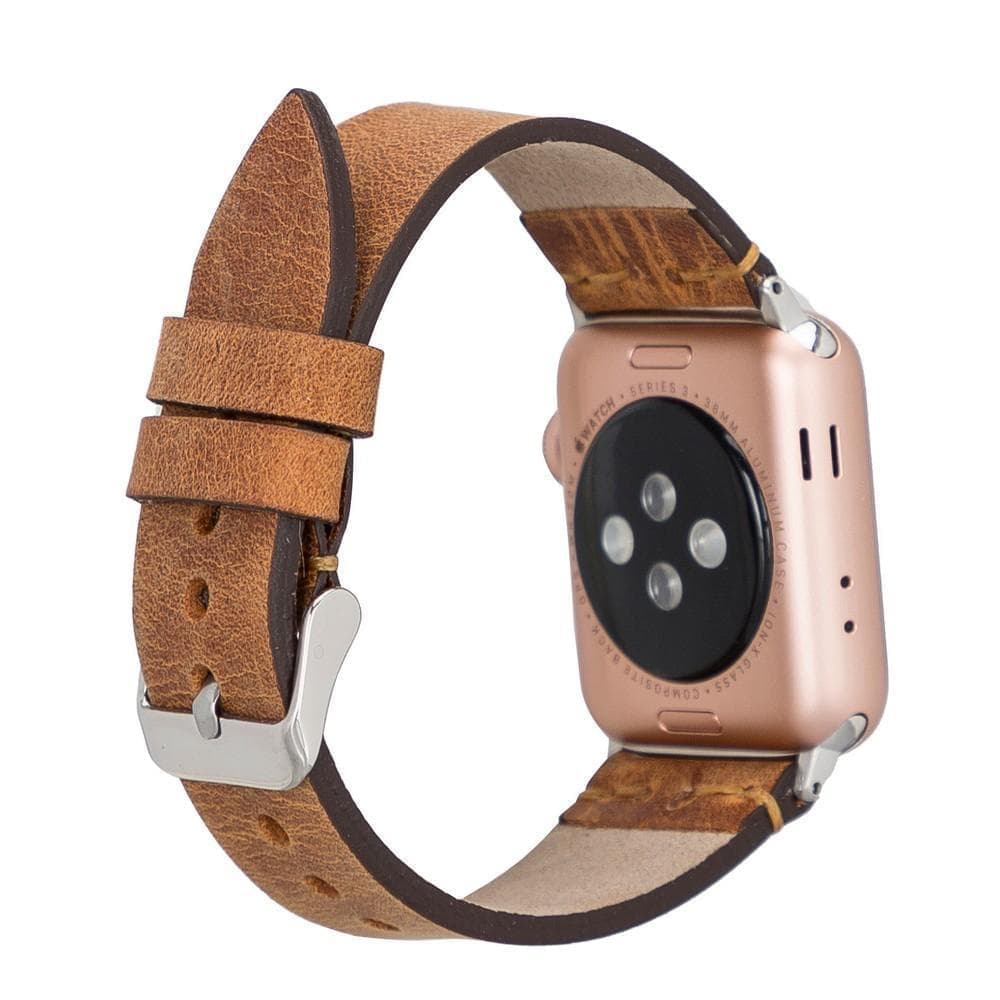 B2B - Leather Apple Watch Bands - BA7 Style G19 Bomonti