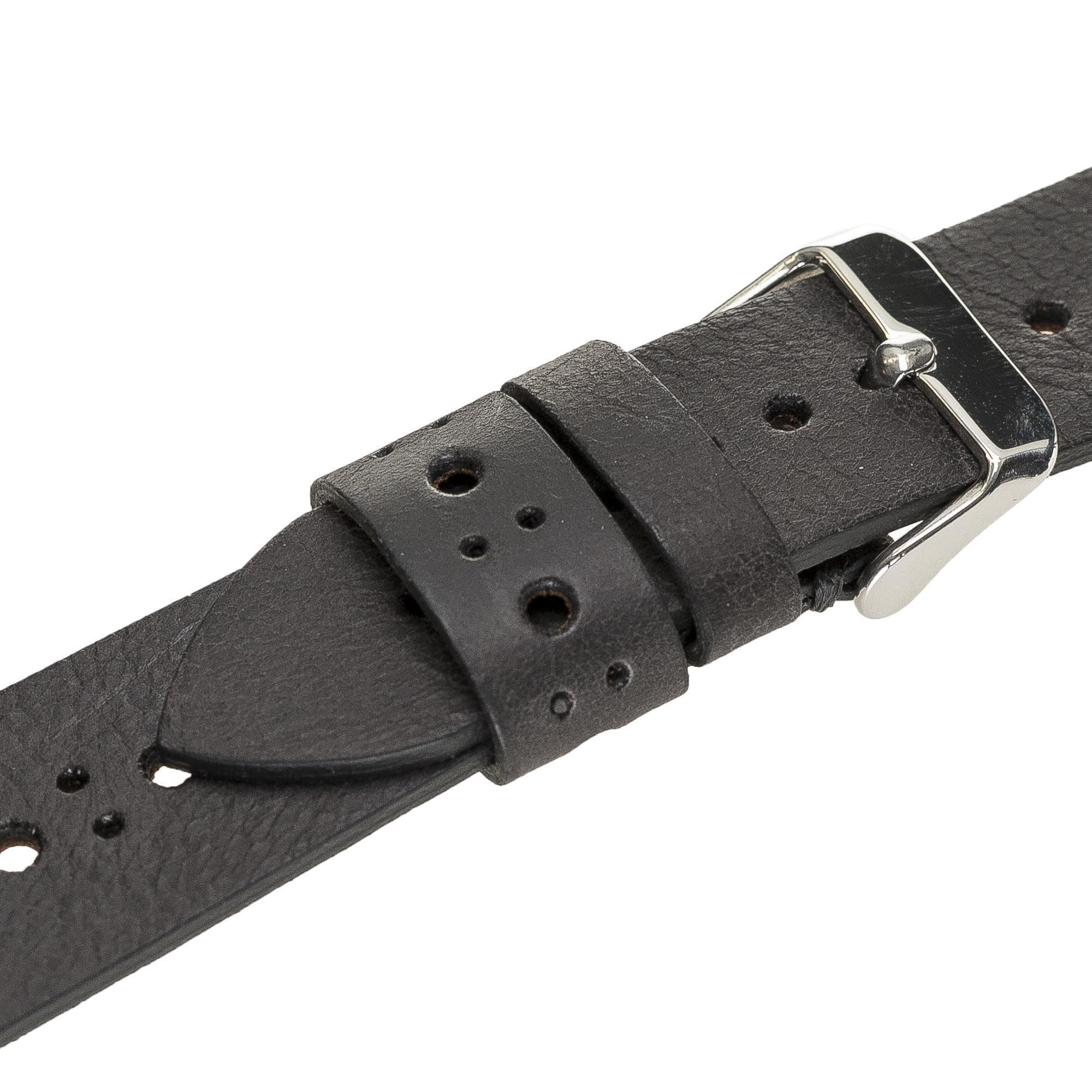 B2B - Leather Apple Watch Bands - BA8 Style Bomonti