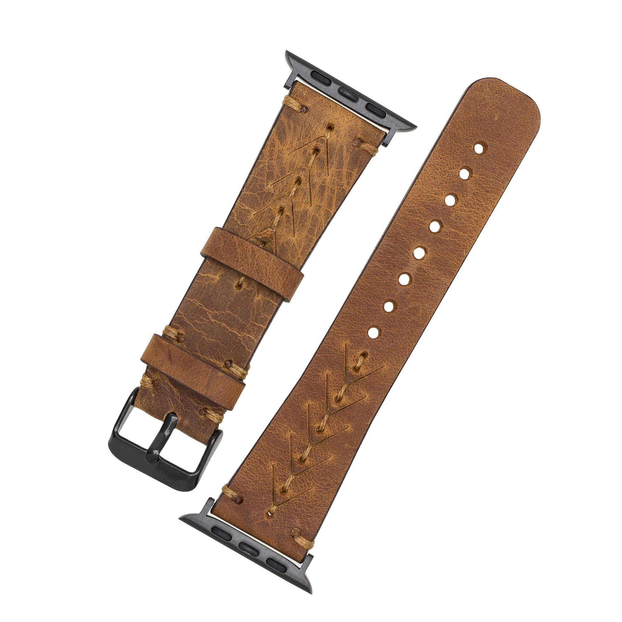 B2B - Leather Apple Watch Bands - Boras Style Bomonti