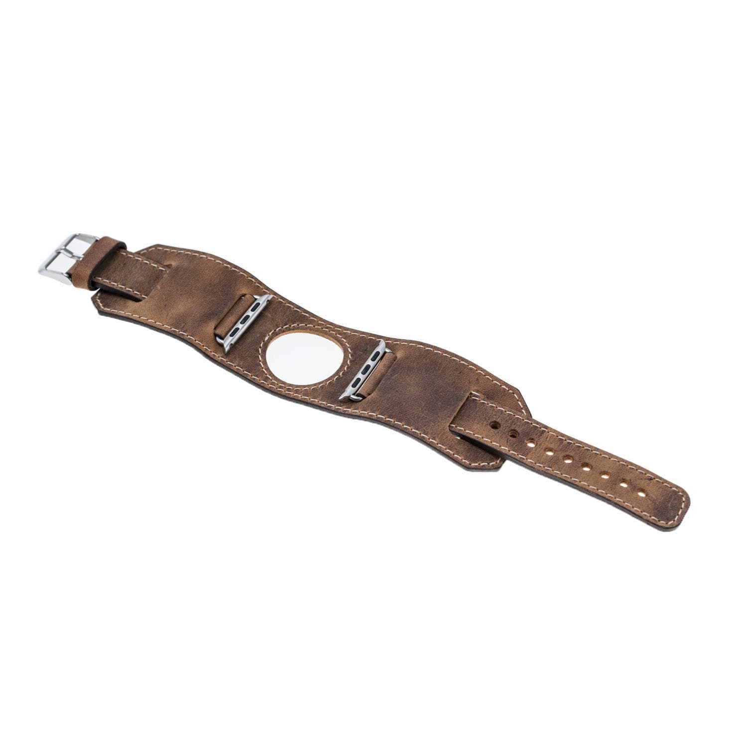 B2B - Leather Apple Watch Bands - Cuff Style Bomonti
