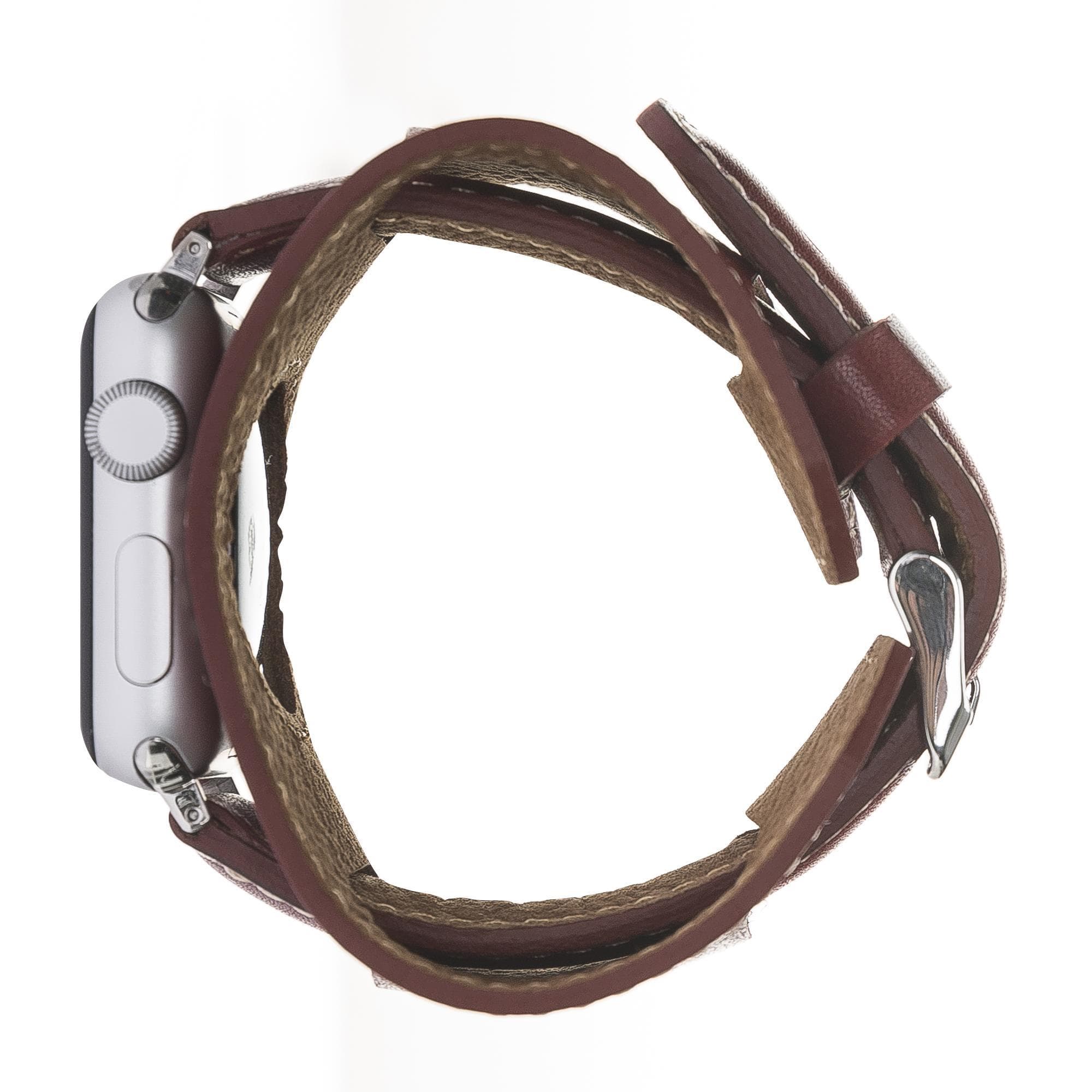 B2B - Leather Apple Watch Bands - Cuff Style Bomonti