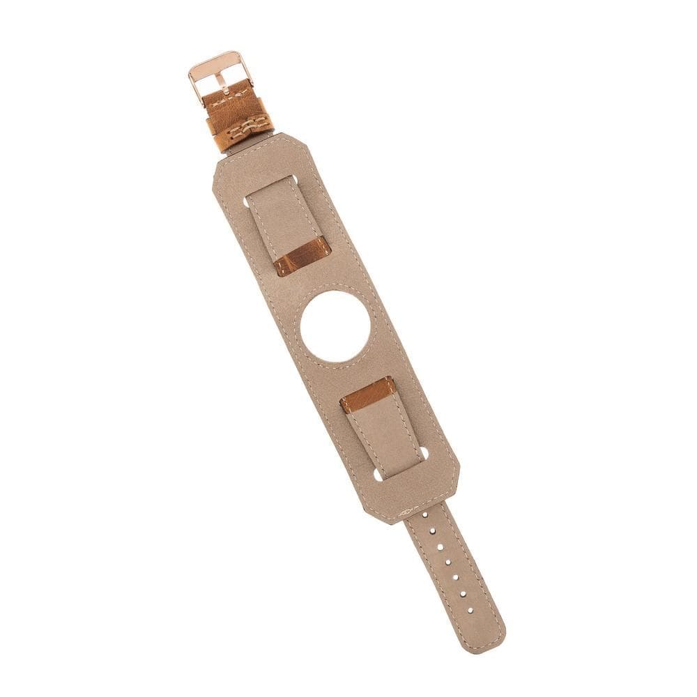 B2B - Leather Apple Watch Bands - Cuff Style Bomonti