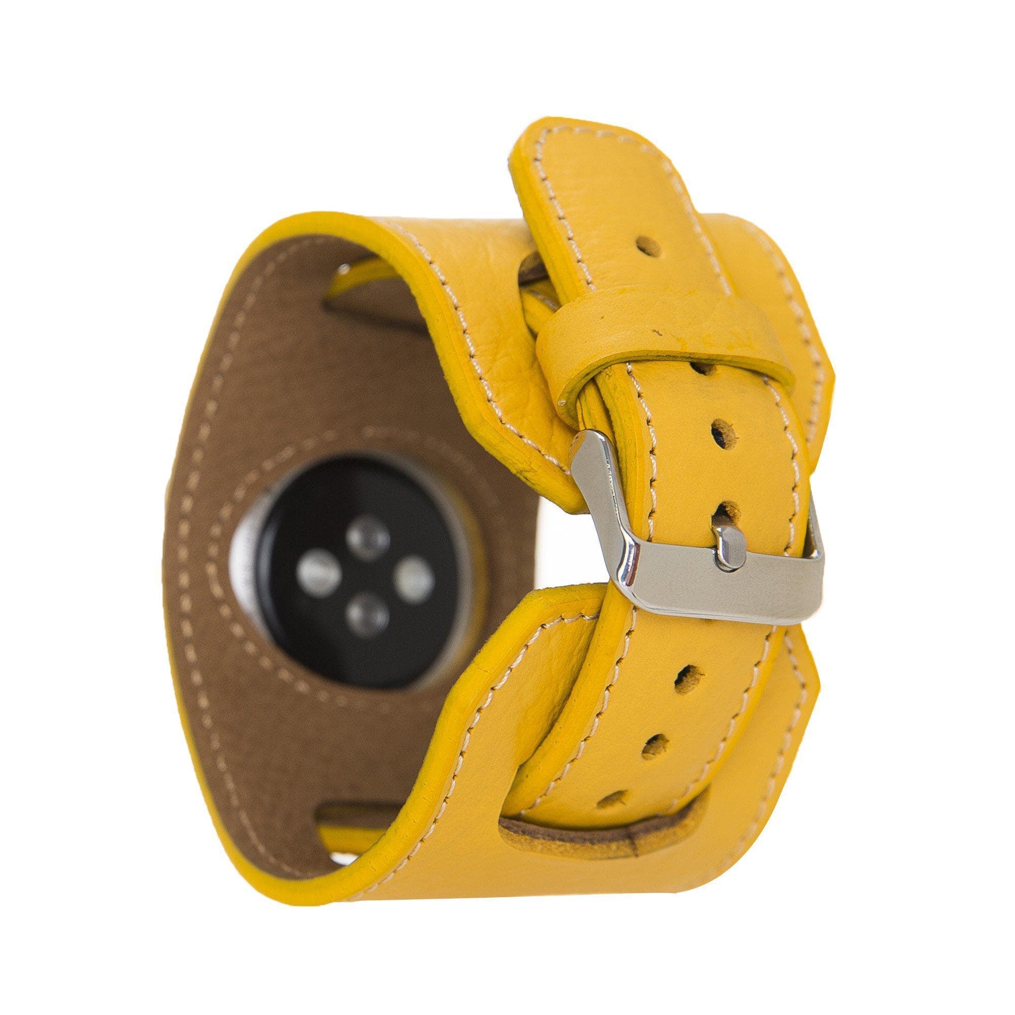 B2B - Leather Apple Watch Bands - Cuff Style Bomonti