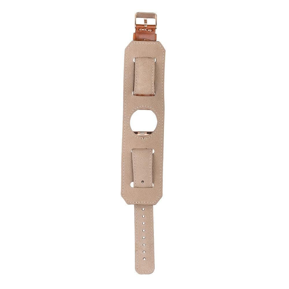 B2B - Leather Apple Watch Bands - Cuff Style Bomonti