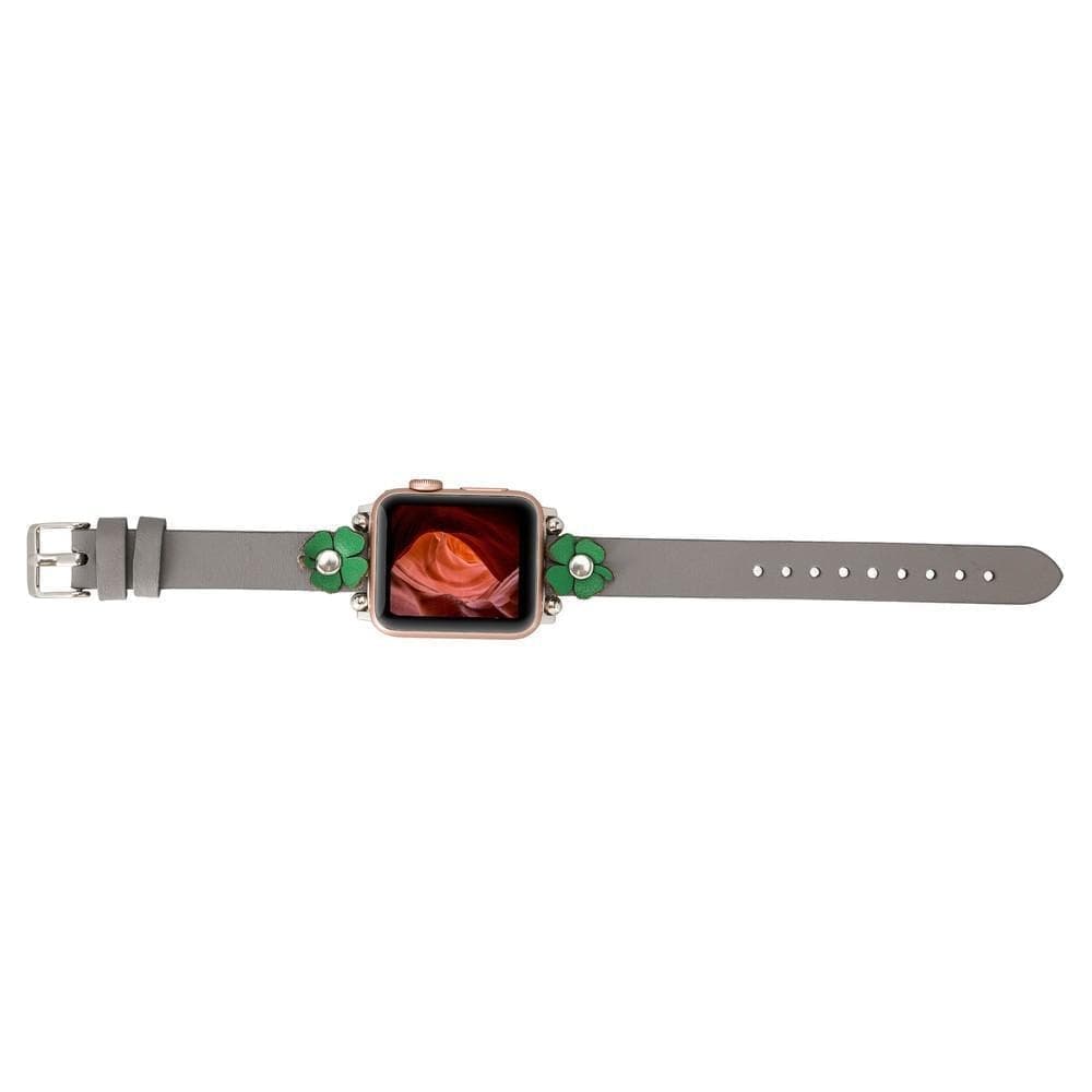 B2B - Leather Apple Watch Bands - Ferro Flover Style RST9 Bomonti