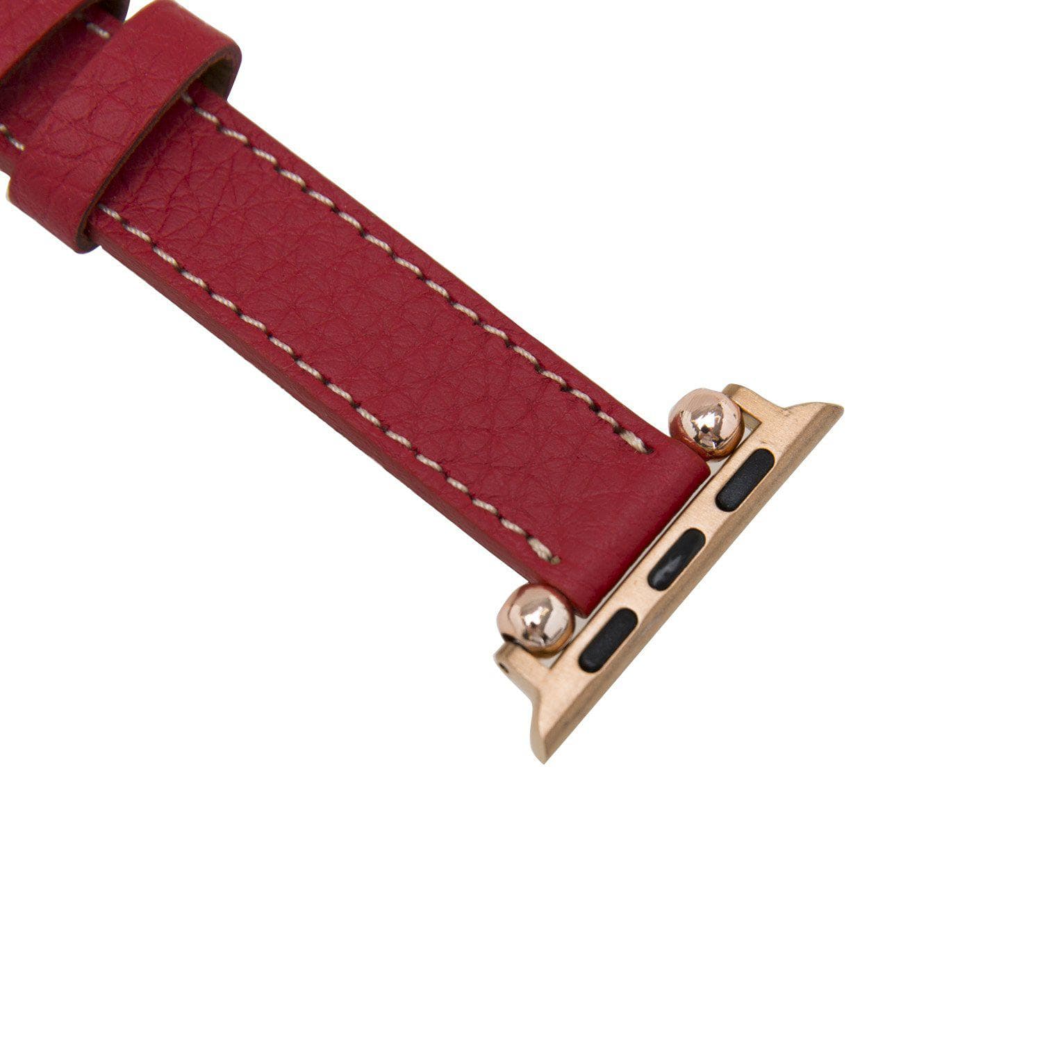 B2B - Leather Apple Watch Bands - Ferro Seamy Style Bomonti