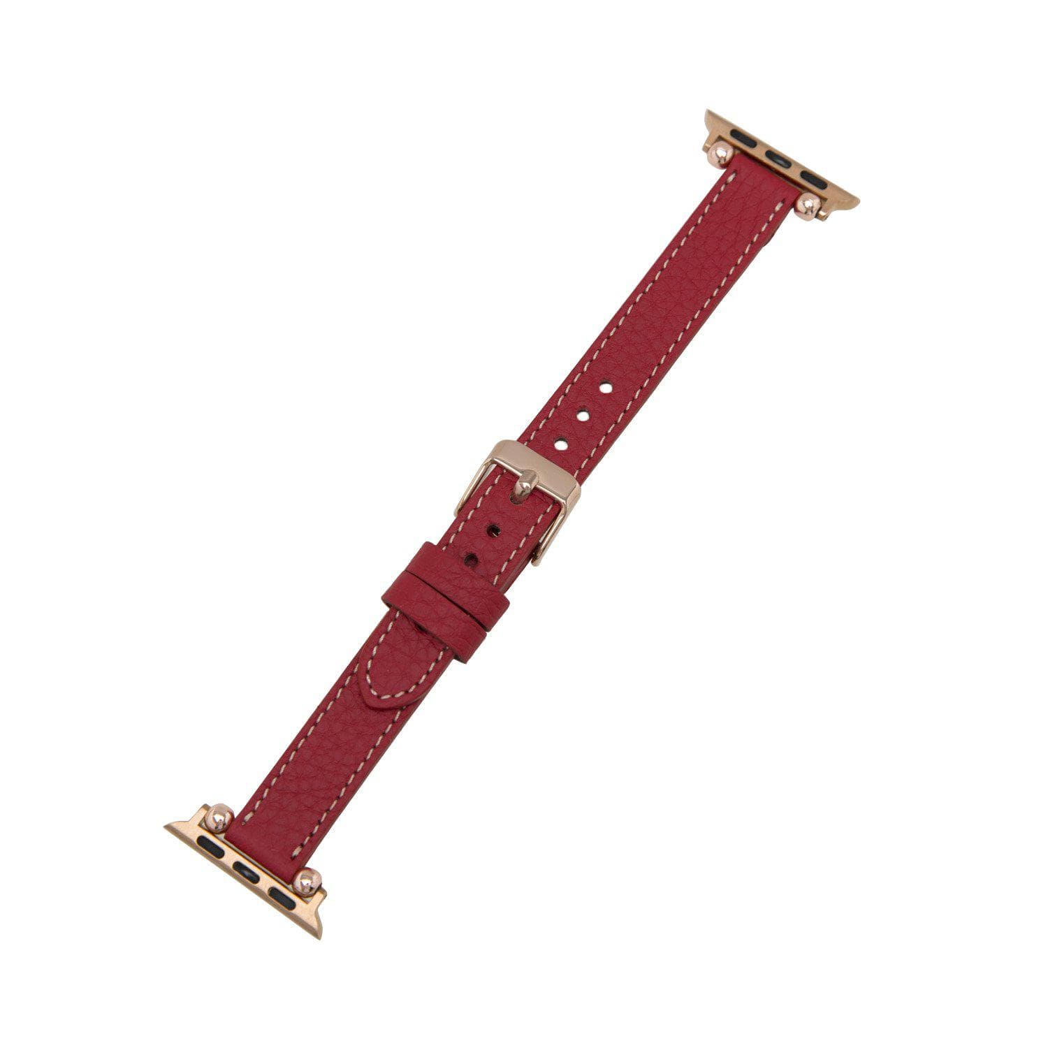 B2B - Leather Apple Watch Bands - Ferro Seamy Style Bomonti