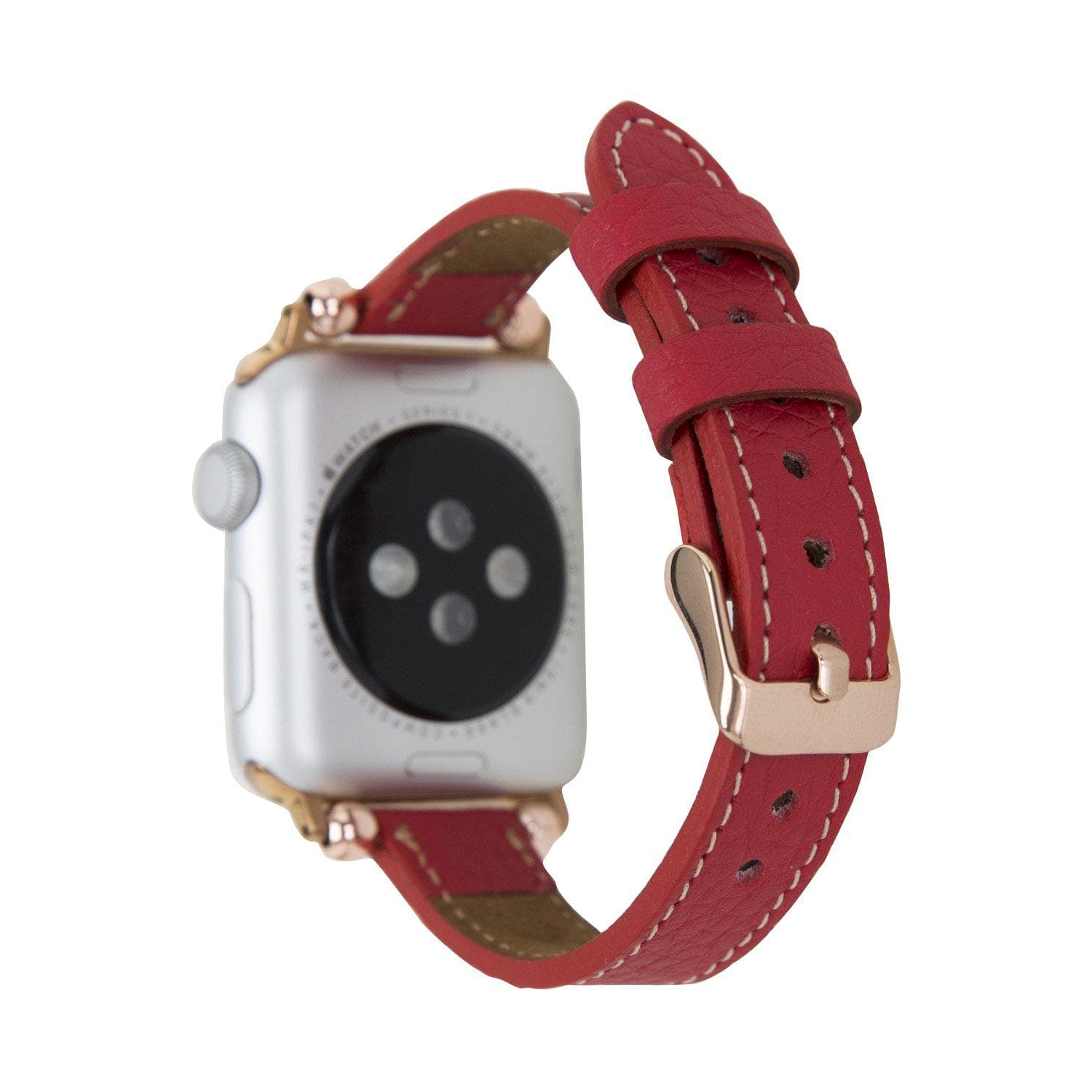 B2B - Leather Apple Watch Bands - Ferro Seamy Style Bomonti