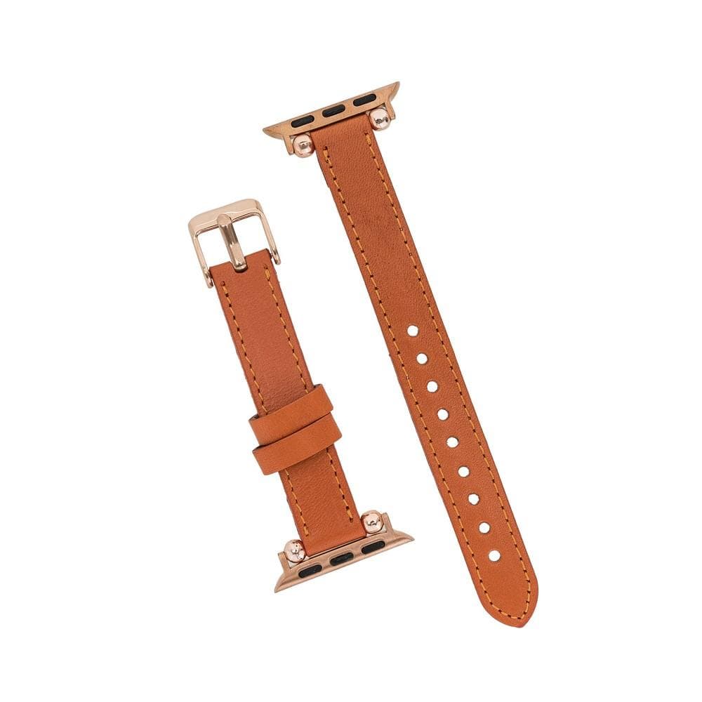 B2B - Leather Apple Watch Bands - Ferro Seamy Style Bomonti