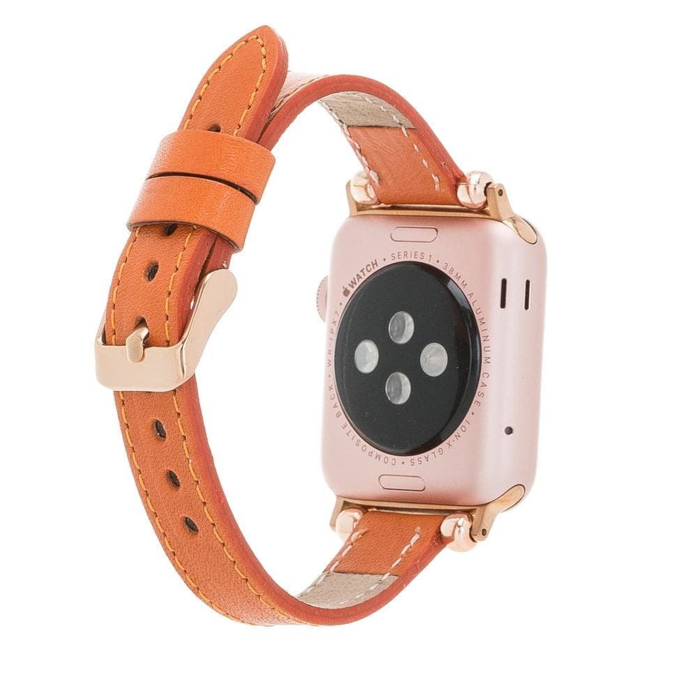 B2B - Leather Apple Watch Bands - Ferro Seamy Style Bomonti
