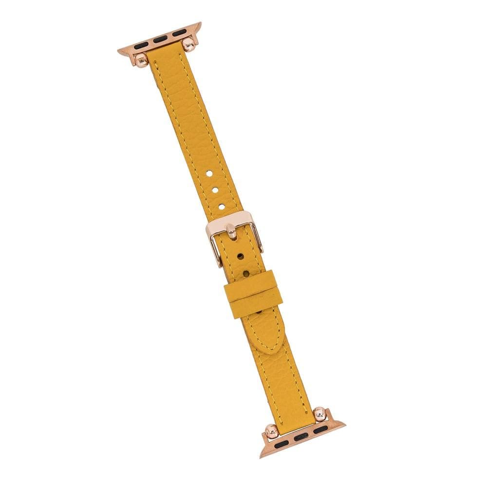 B2B - Leather Apple Watch Bands - Ferro Seamy Style Bomonti