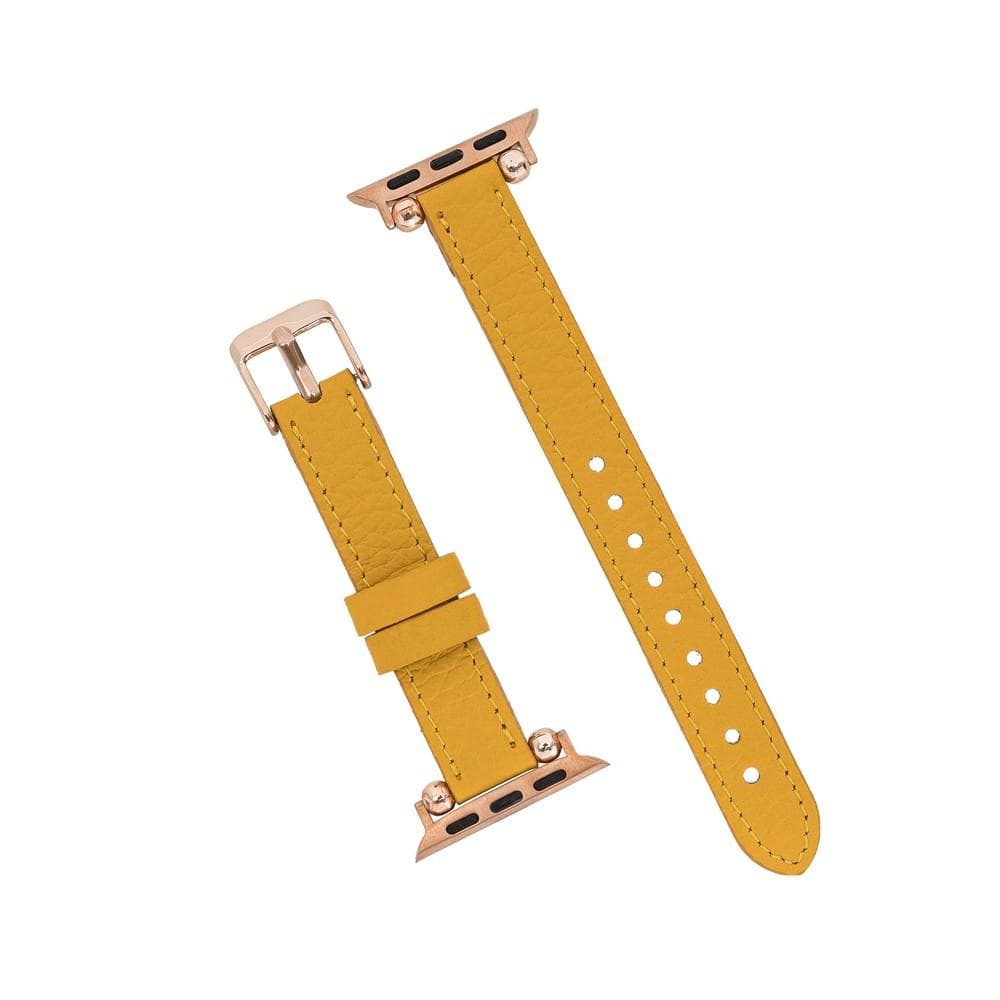 B2B - Leather Apple Watch Bands - Ferro Seamy Style Bomonti
